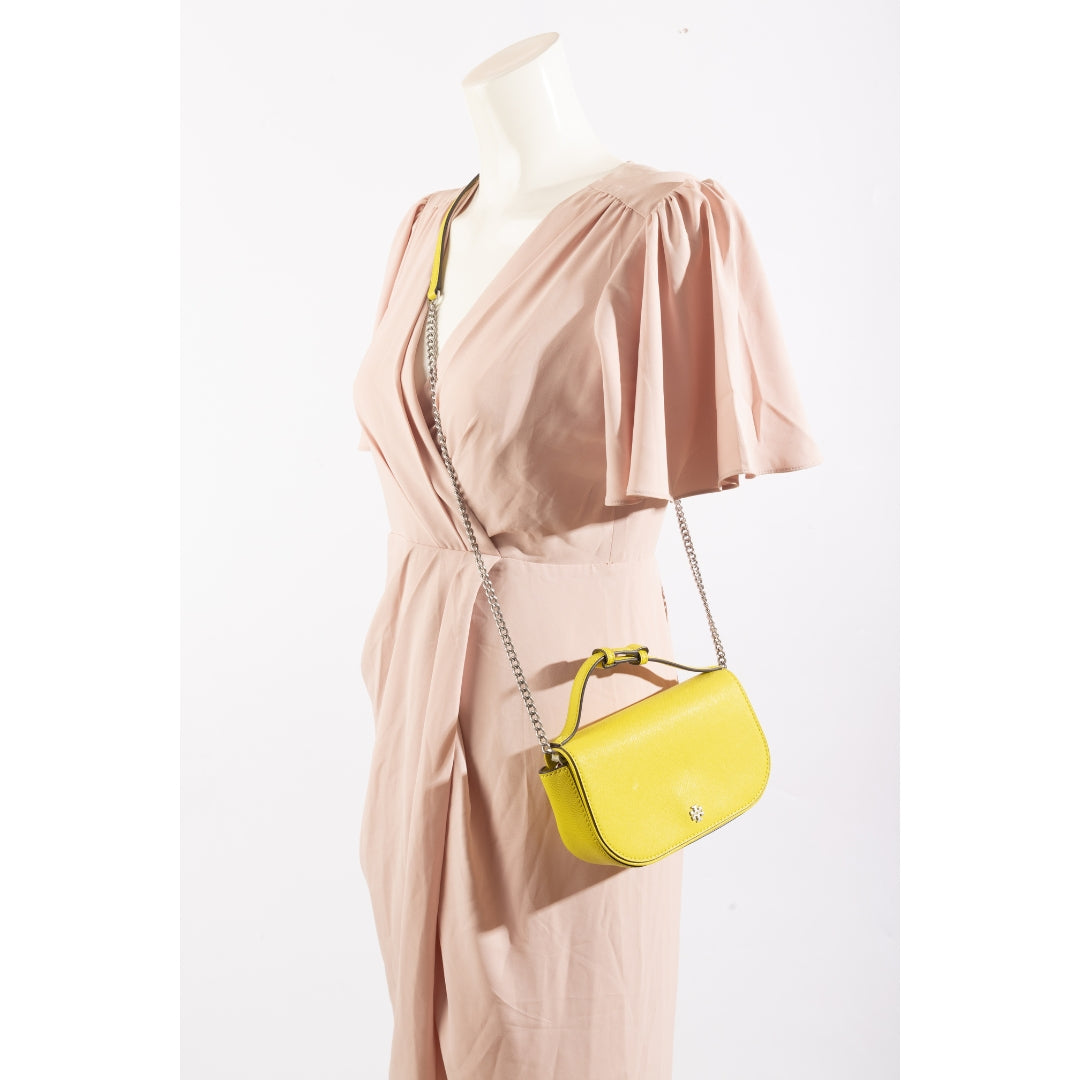 Tory Burch Emerson Lime Top-Handle Sling Bag