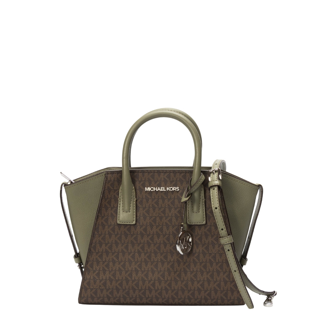 Michael Kors Avril Signature Logo Satchel