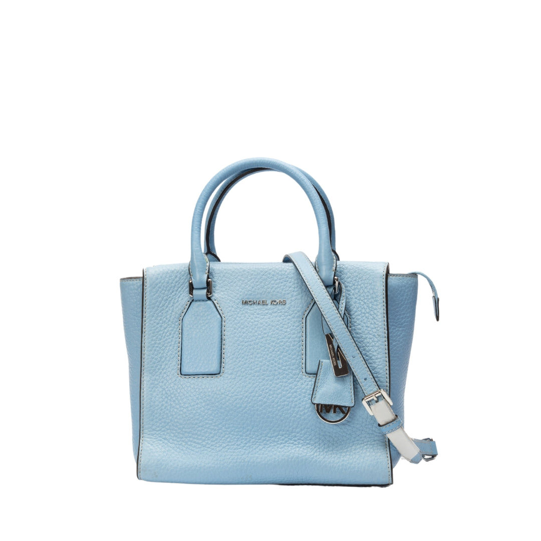 Michael Kors Blue Selby Satchel