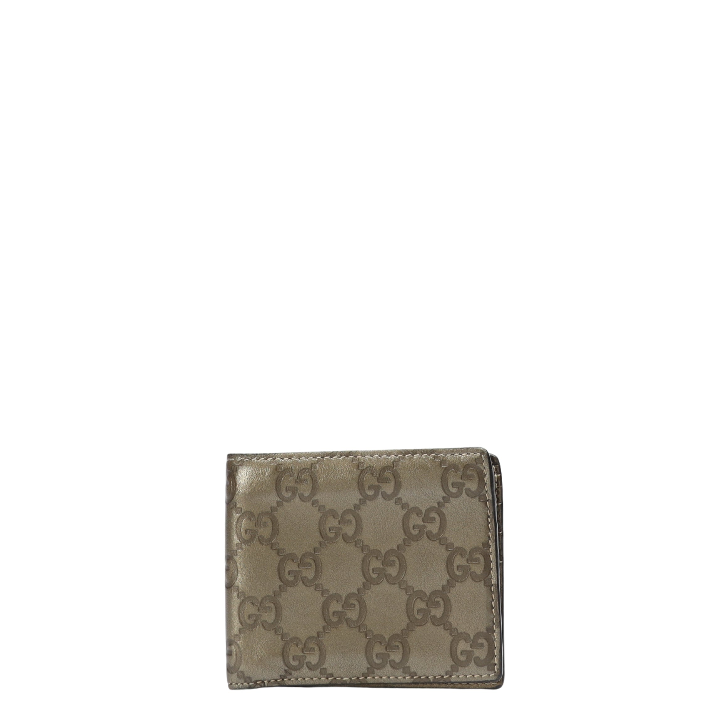 Gucci GG Emblem Bi-fold Wallet