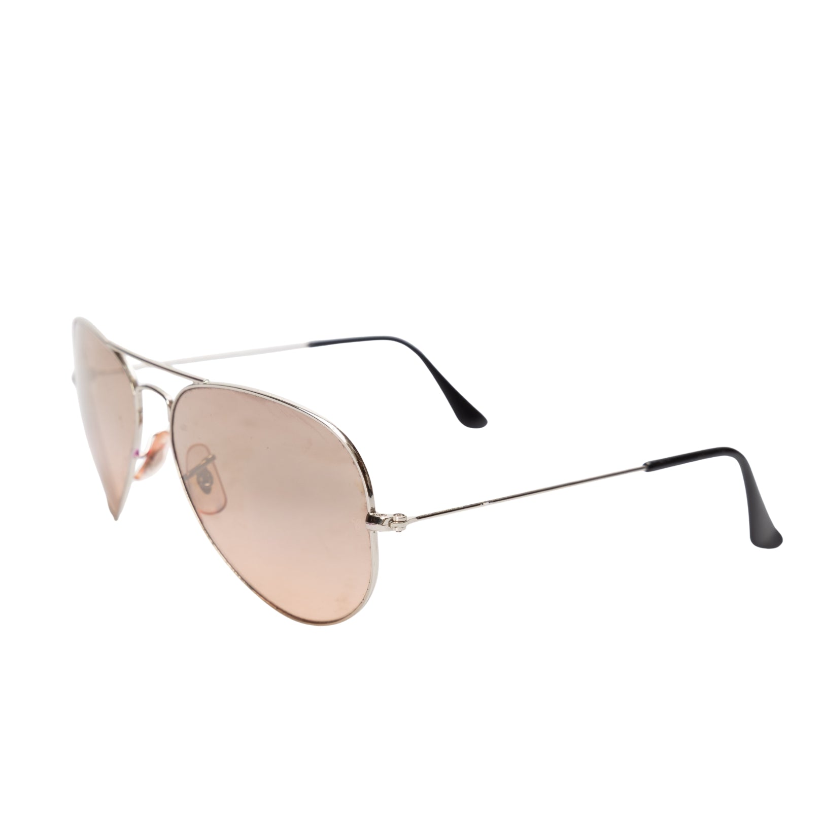 Ray Ban Brown Gradient Aviator Sunglasses