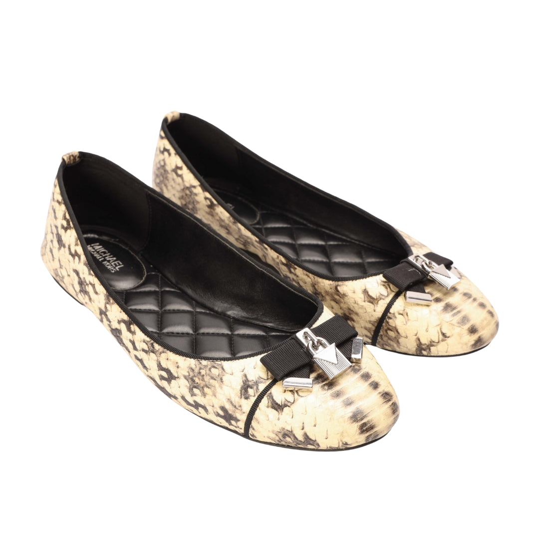 Michael Kors Sami Embellished Scuba Leather Trainer