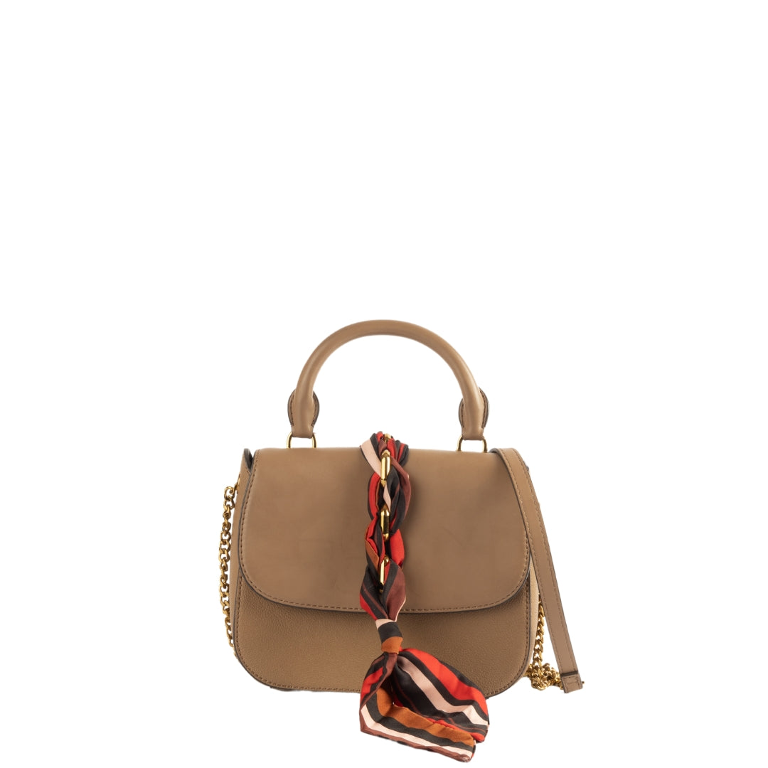 Charles & Keith Scarf Buckle Crossbody Bag