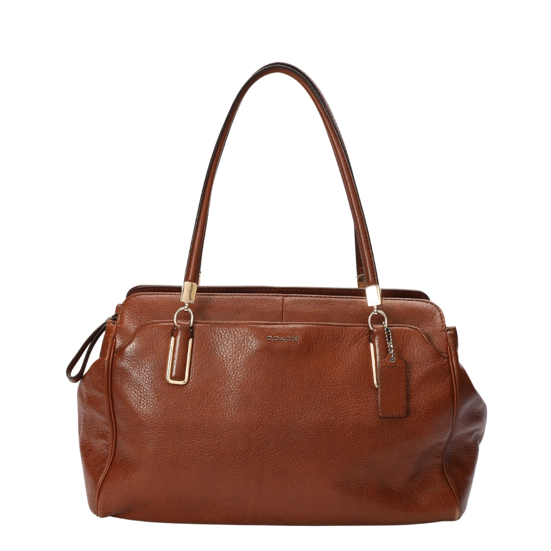 Coach Brown Madison Kimberly Carryall Tote