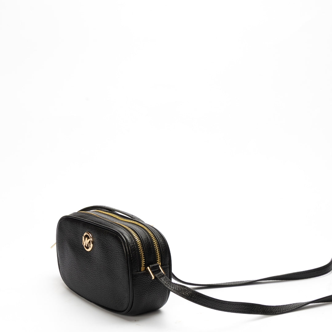 Michael Kors Black Fulton Crossbody Bag
