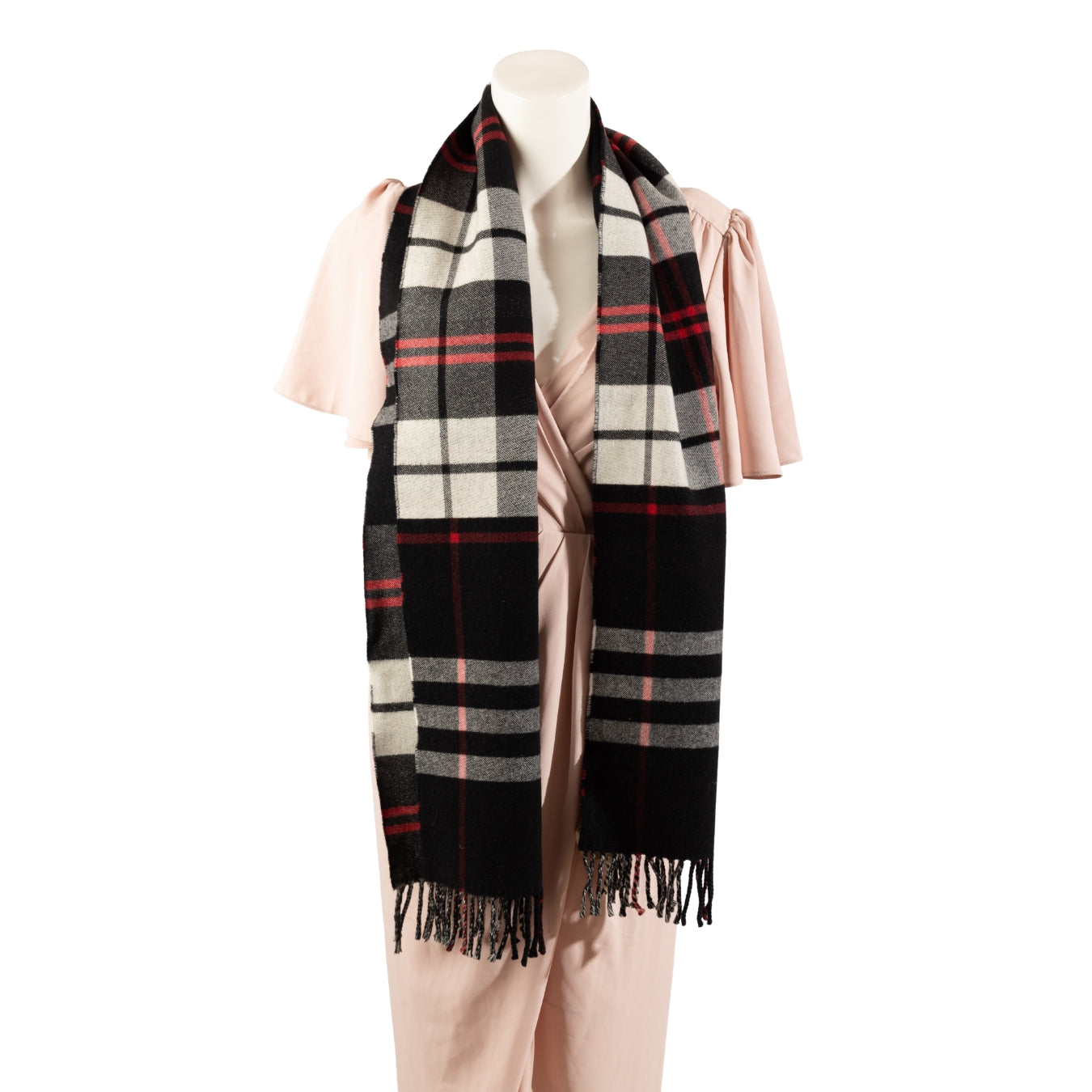 Burberry Check Cashmere Scarf