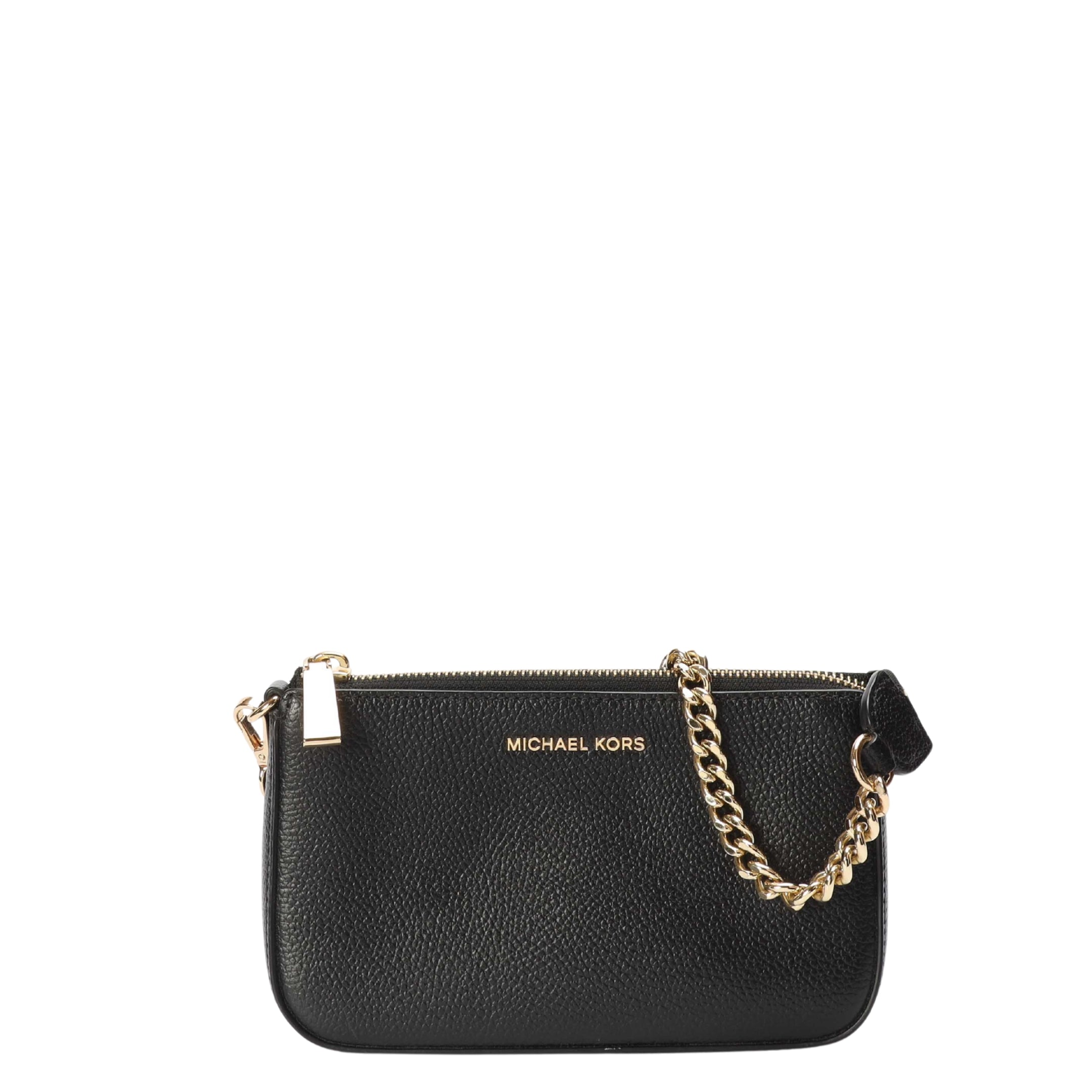 Michael Kors Black Jet Set Chain Wallet