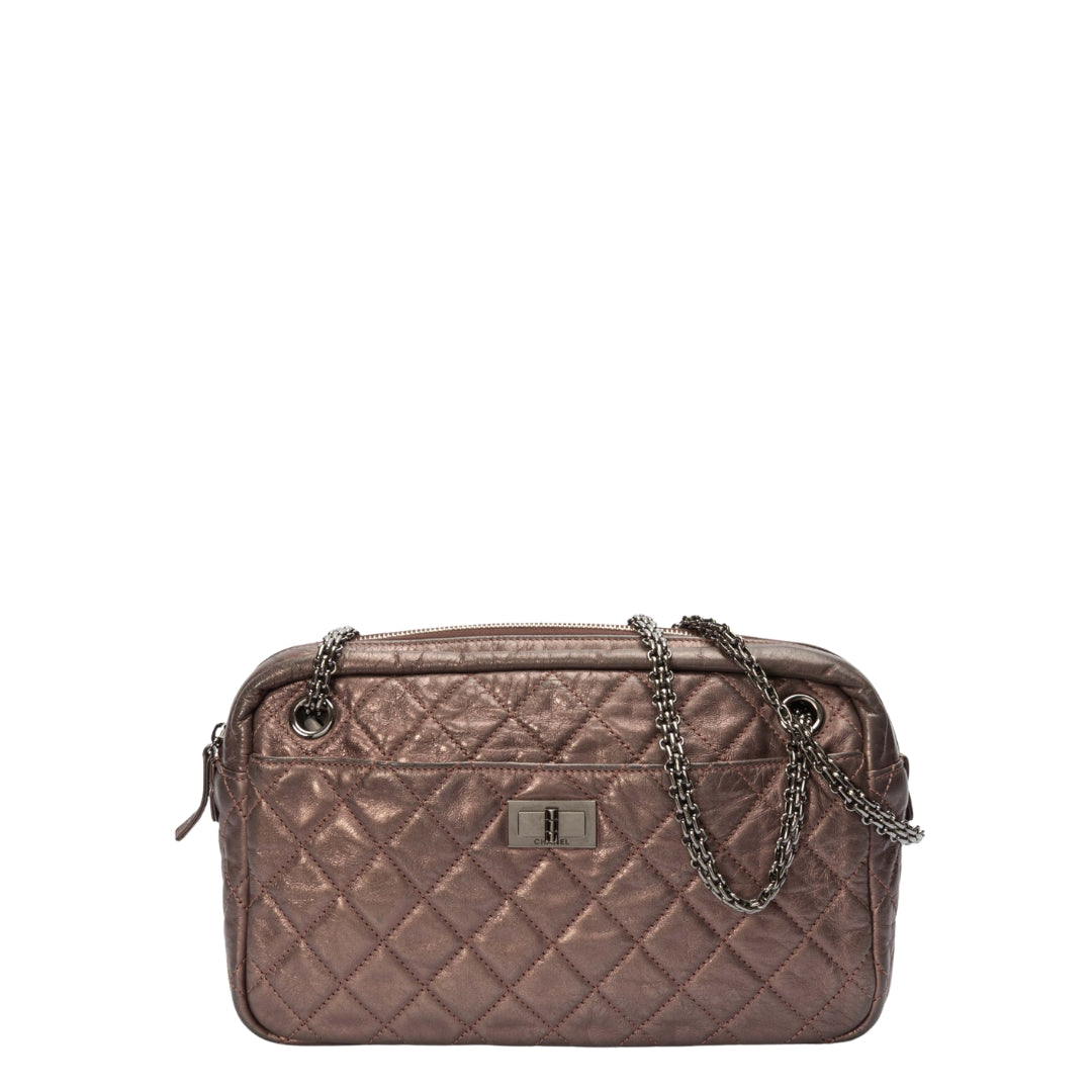 Chanel Fonce Quilted Reissue 2.55 Camera Bag