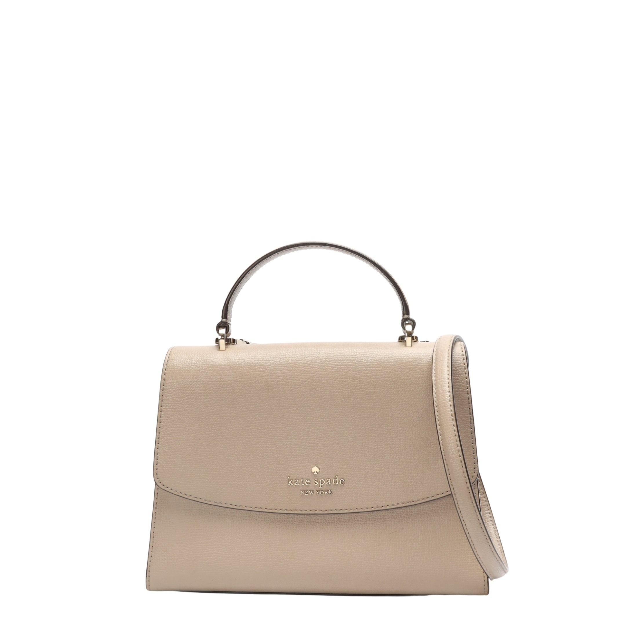 Kate Spade Beige Darcy Top Handle Satchel