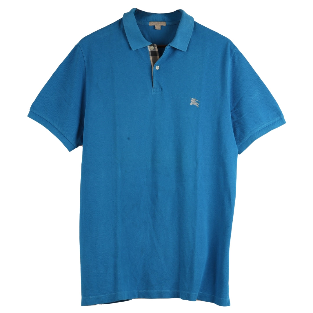 Burberry V-Neck Short Sleeve Polo Shirt