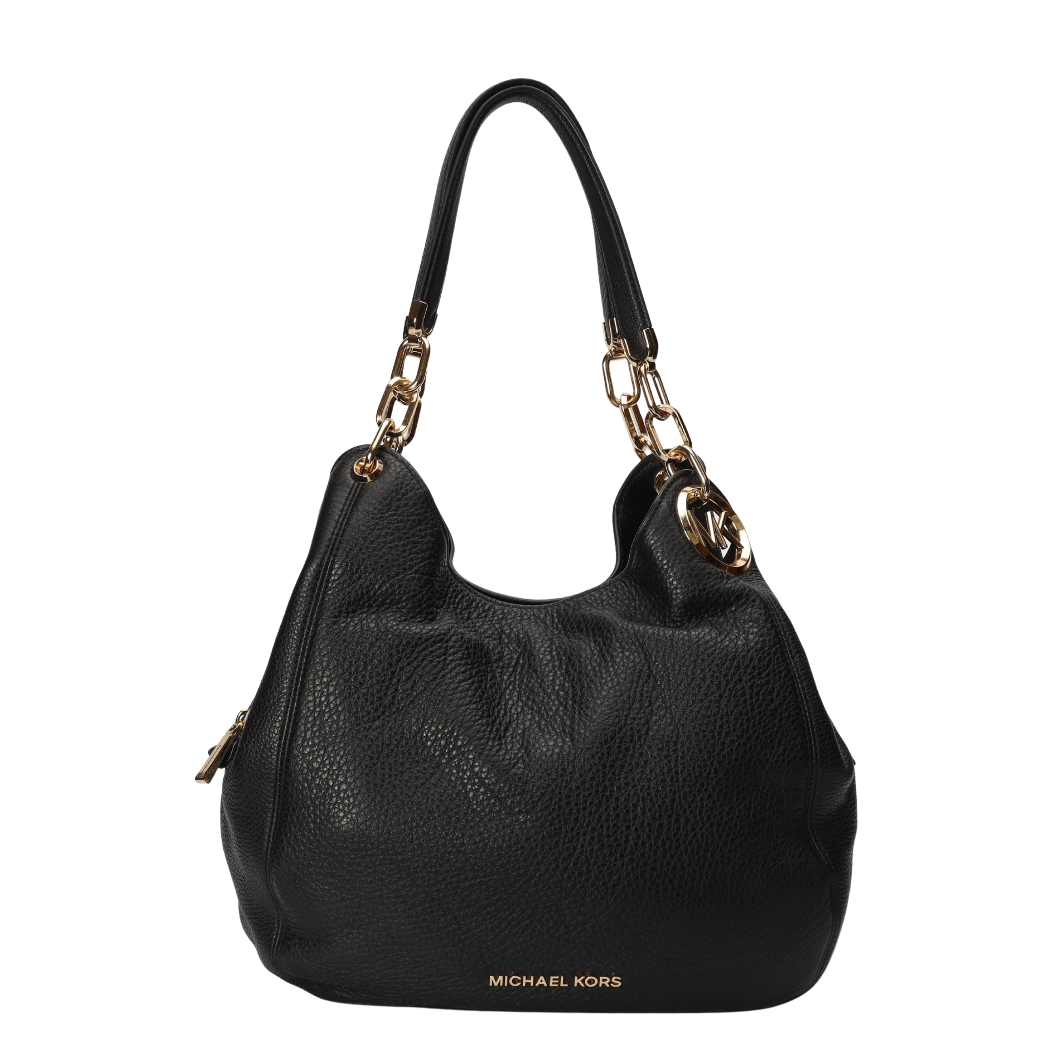 Michael Kors Lillie Large Black Hobo Bag