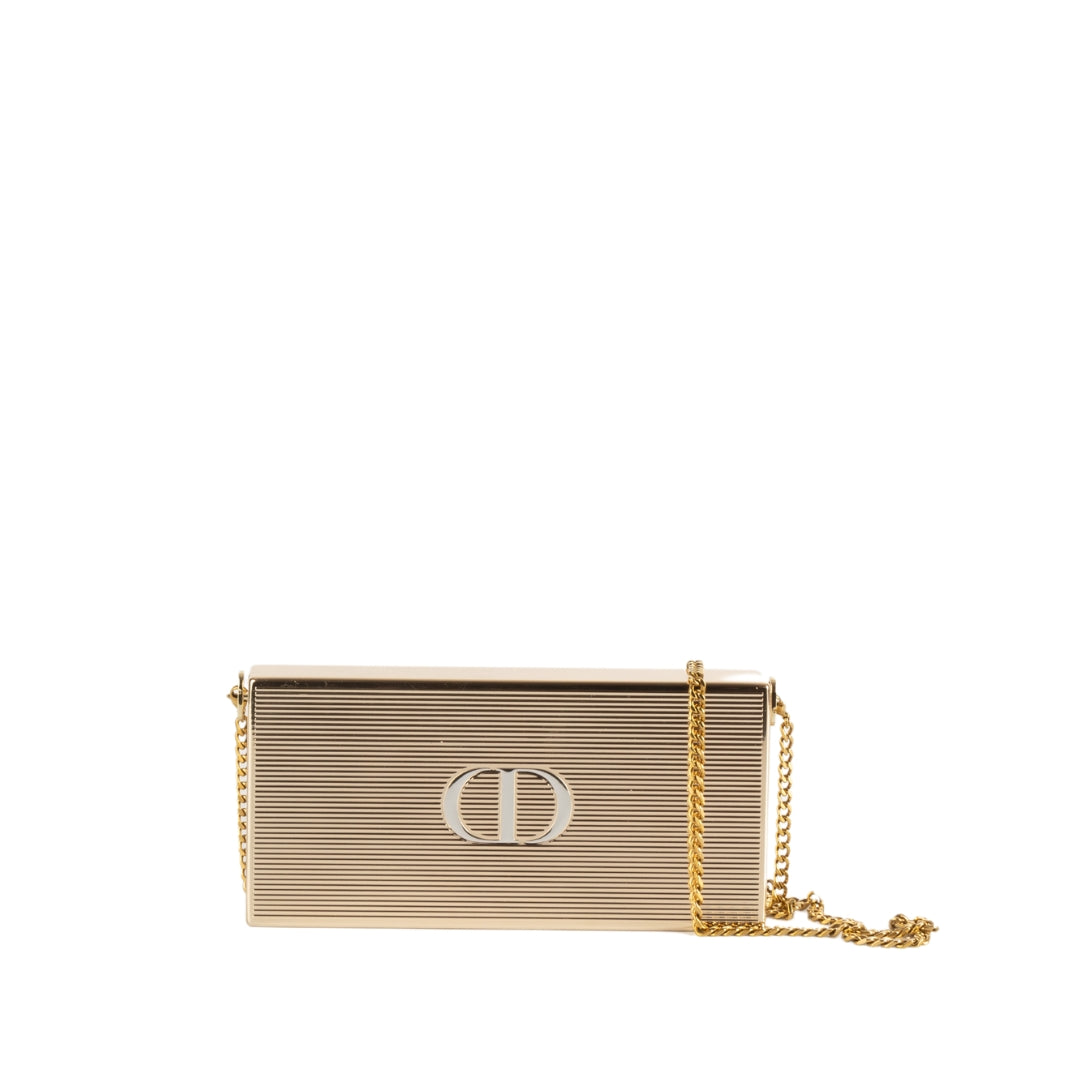 Dior Rouge Minaudiere Clutch