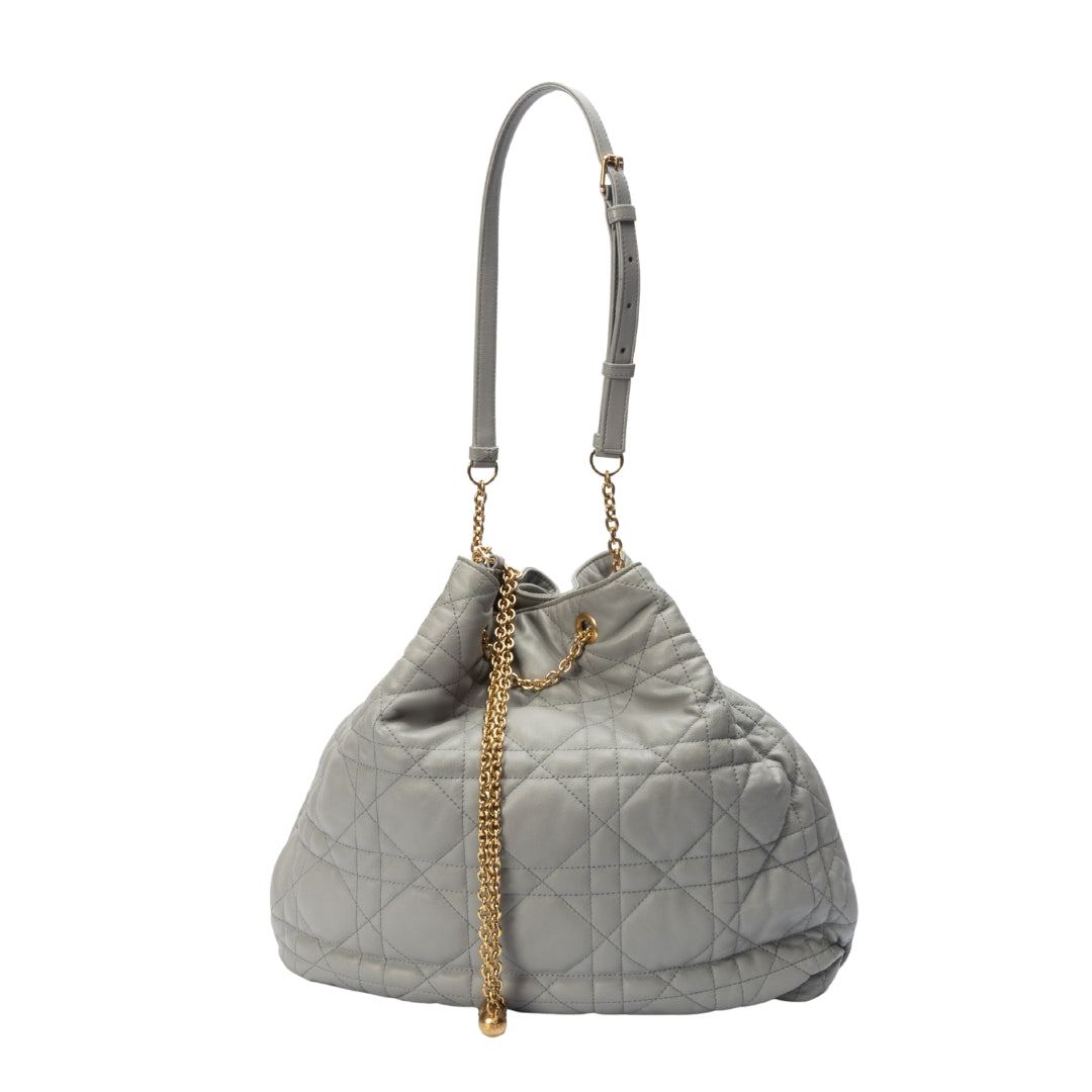 Christian Dior Large Cannage Ammi Bucket Bag