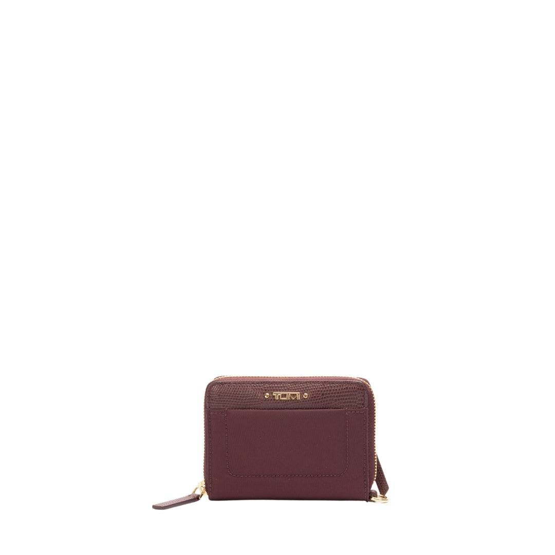 Tumi Voyageur Tri-Fold Zip-Around Wallet
