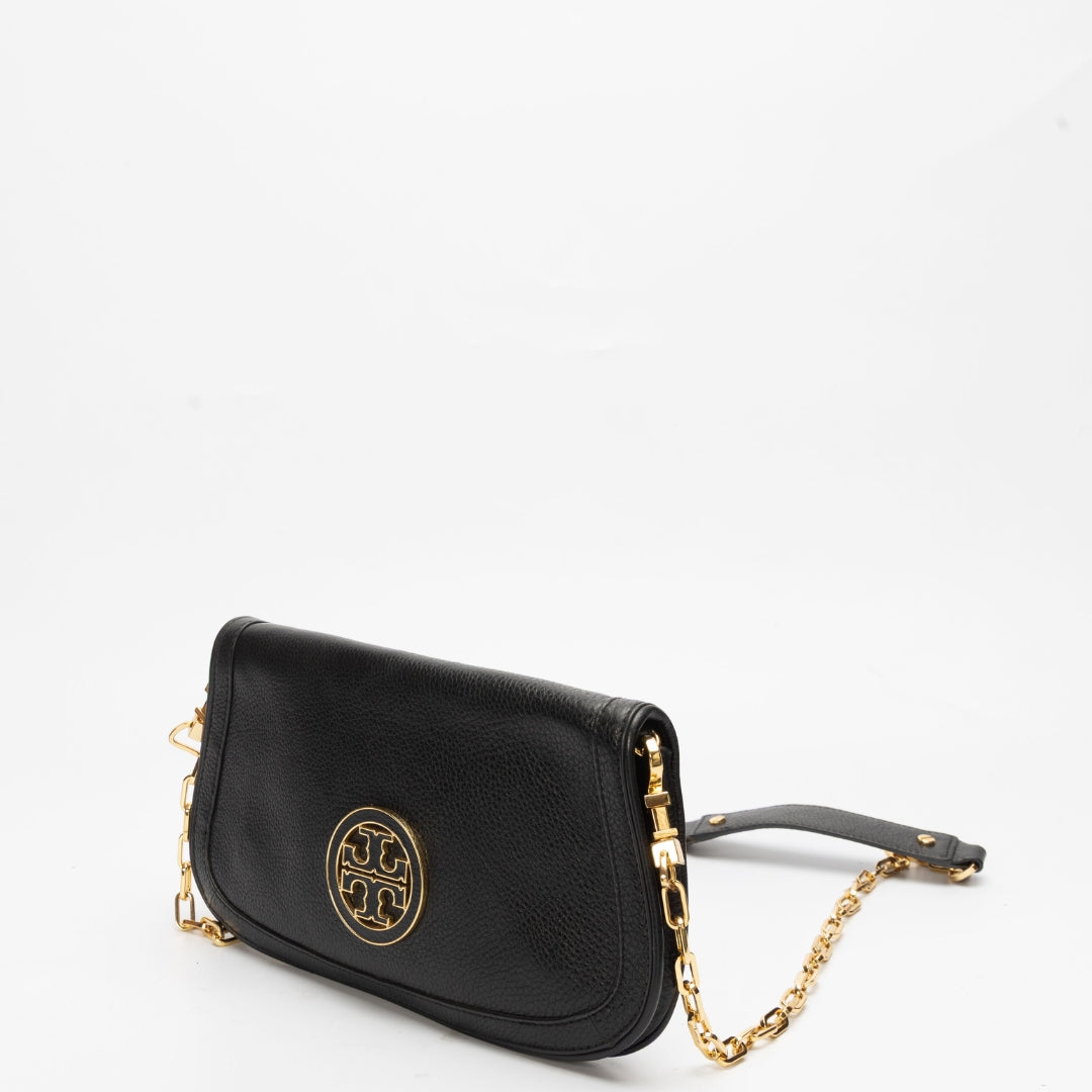 Tory Burch Amanda Logo Flap Crossbody Bag