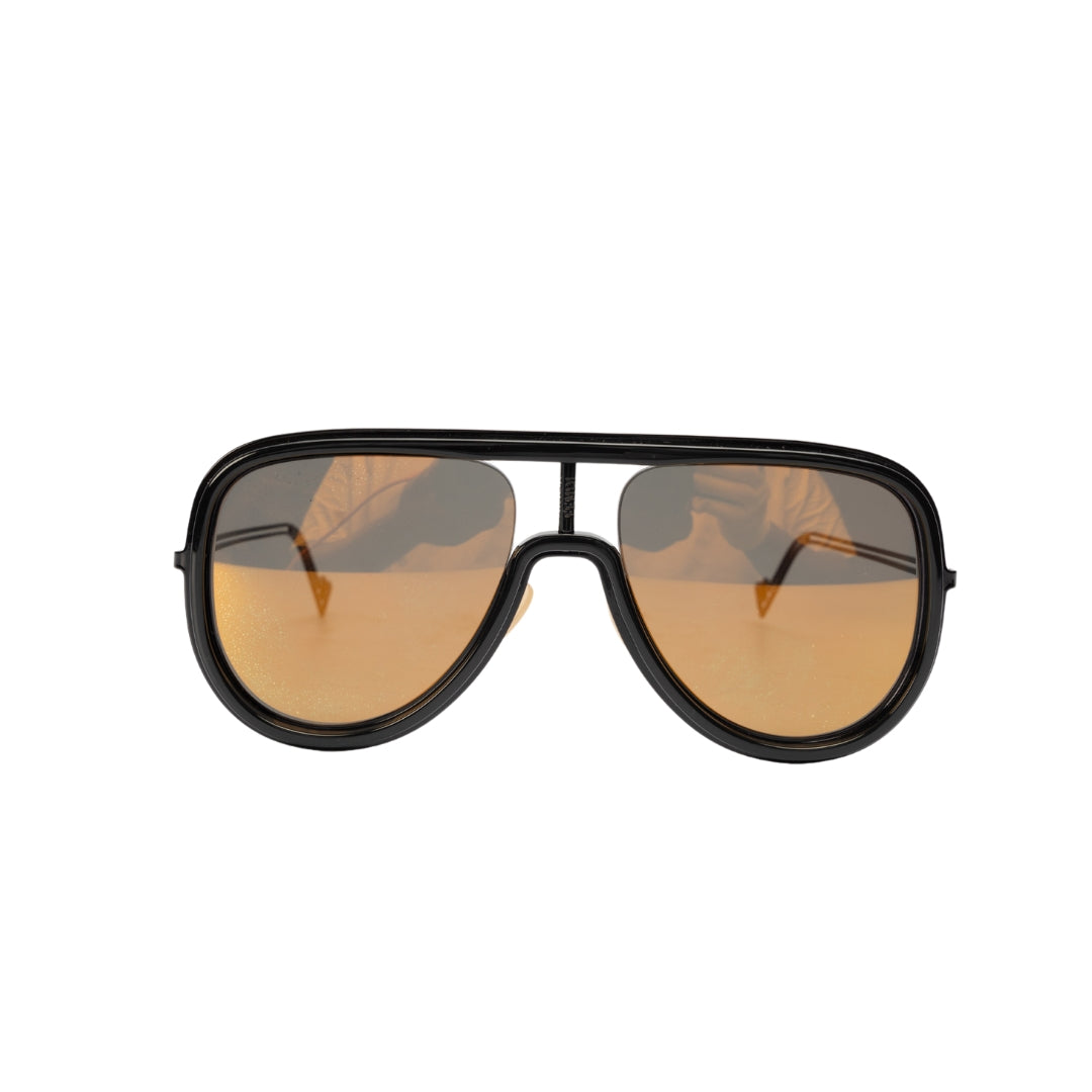 Fendi Tinted Lens Aviator Sunglasses