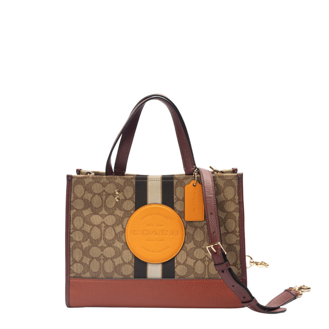 Coach Dempsey Carryall Bag In Signature Jacquard