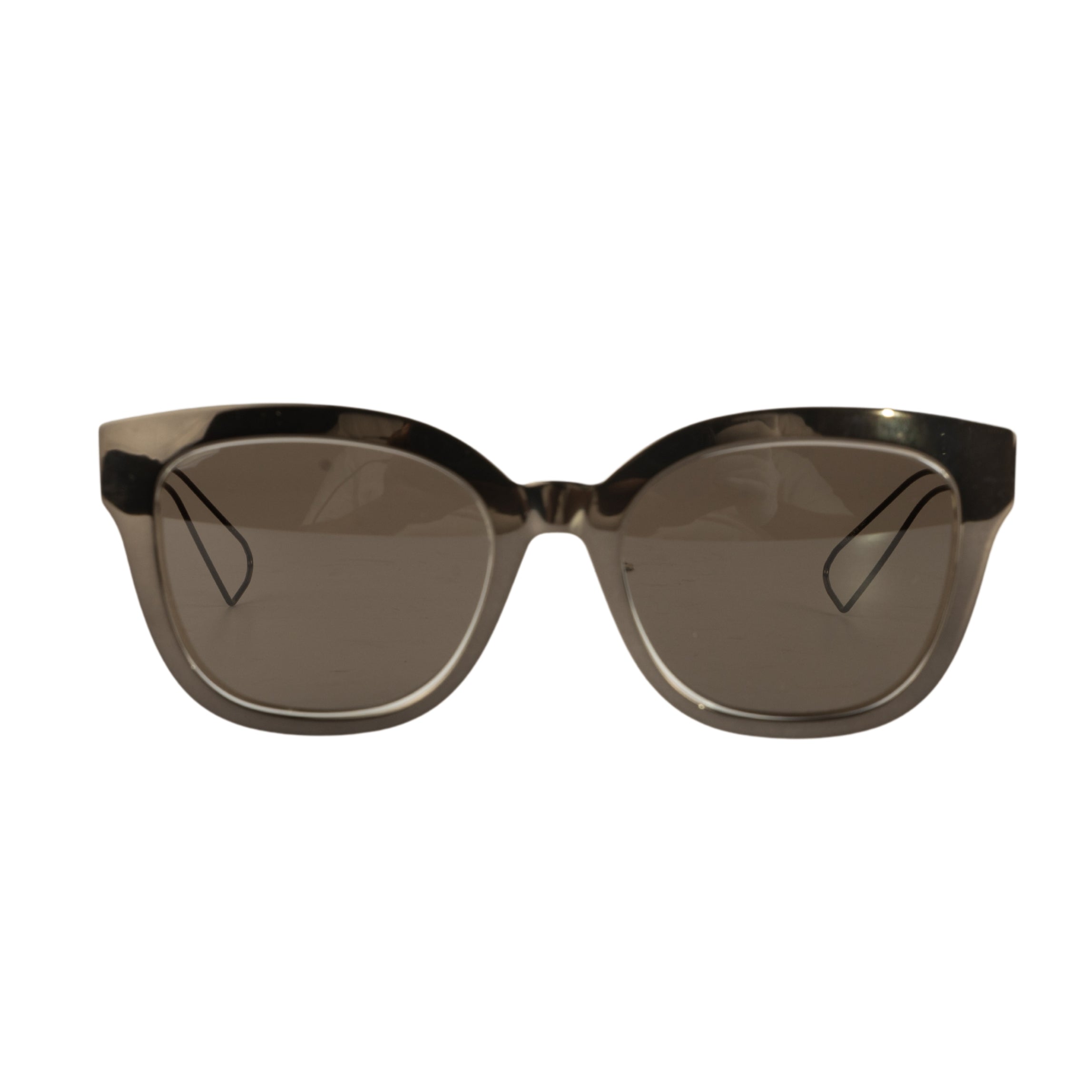 Dior Diorama Silver Metal Mirrored Sunglasses