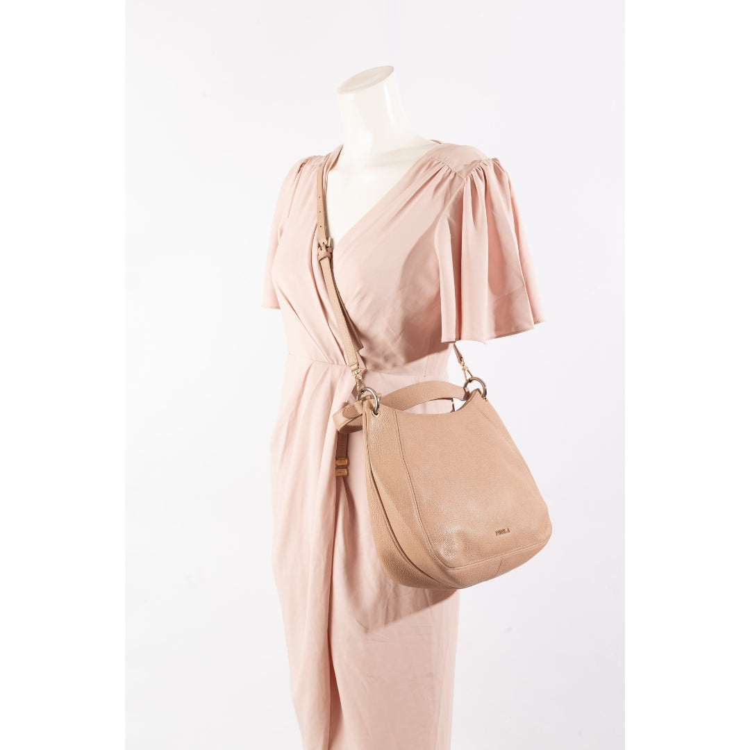 Furla Dusty Rose Hobo Bag