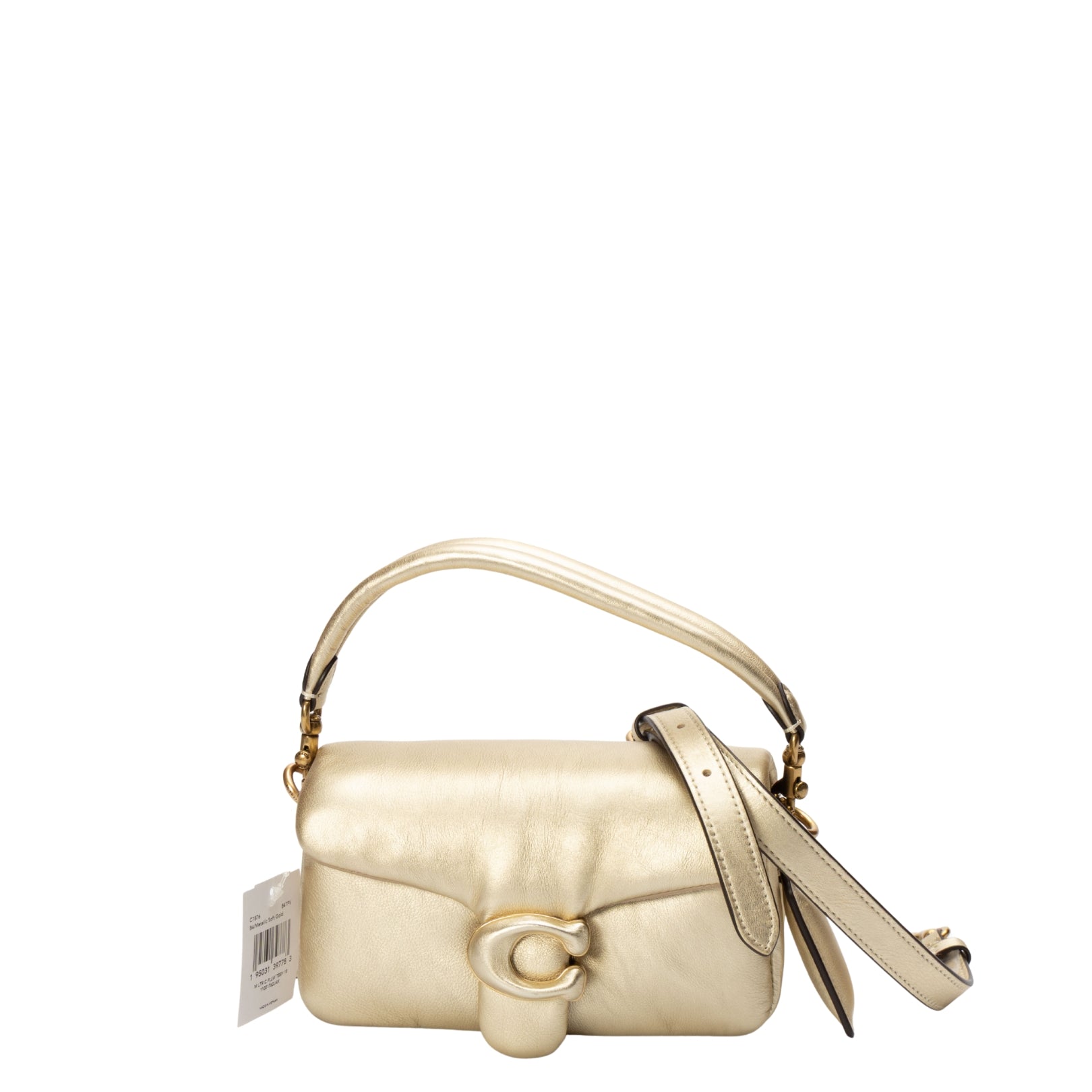 Coach Gold Pillow Tabby Shoulder Bag