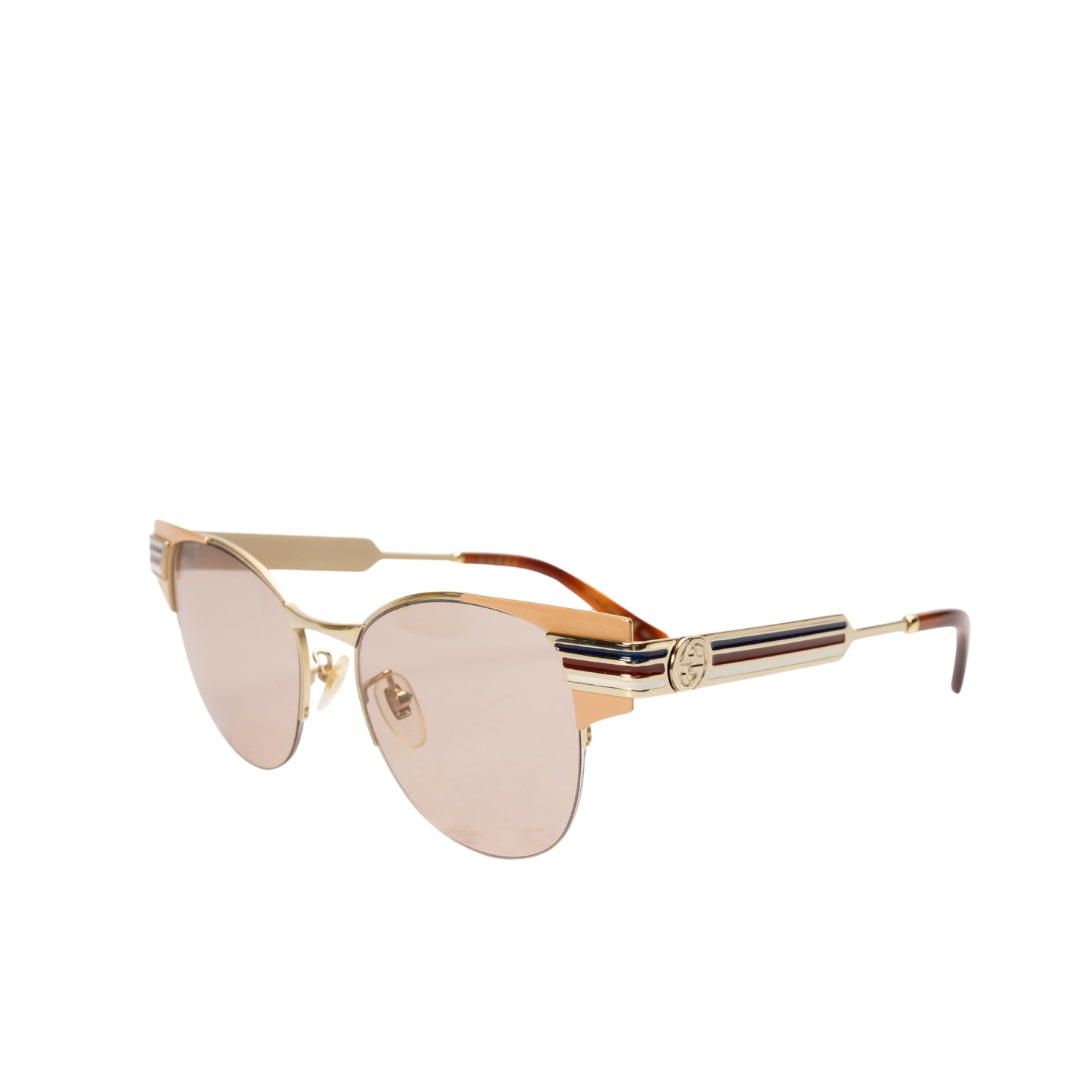 Gucci GG Pink Monochrome Sunglasses