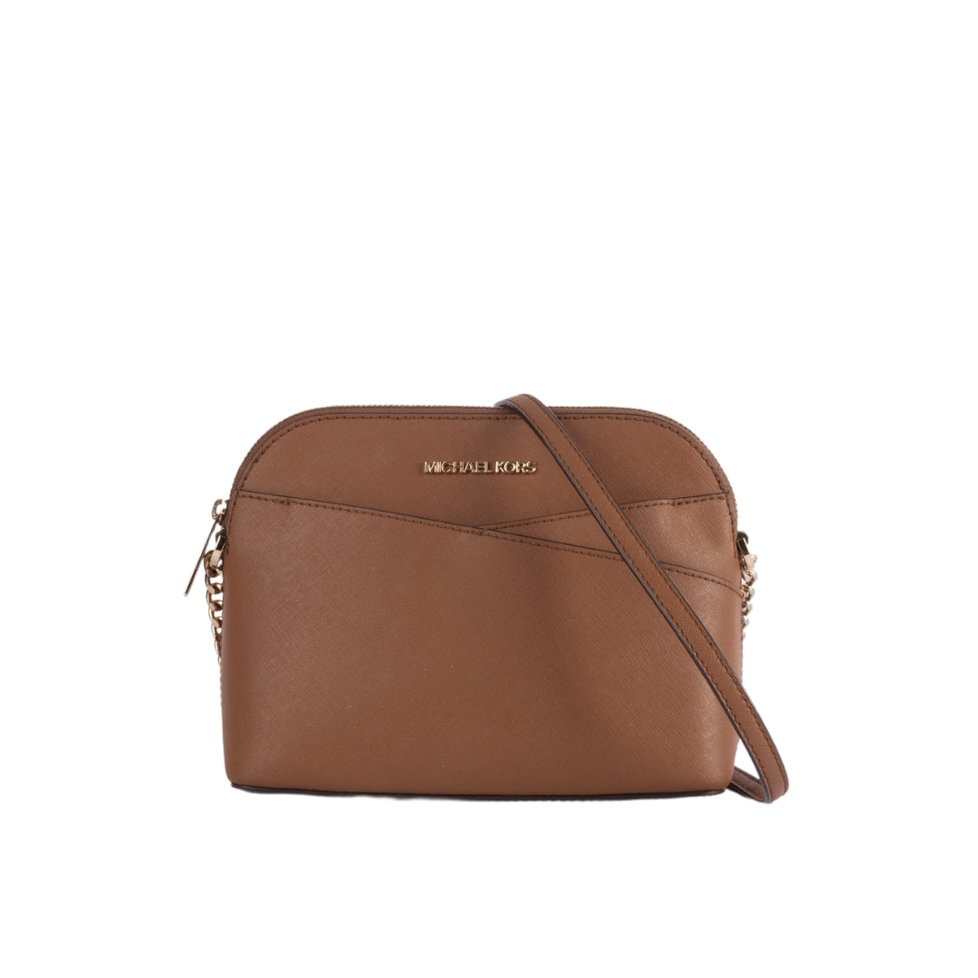 Michael Kors Jet Set Travel Logo Dome Crossbody Bag