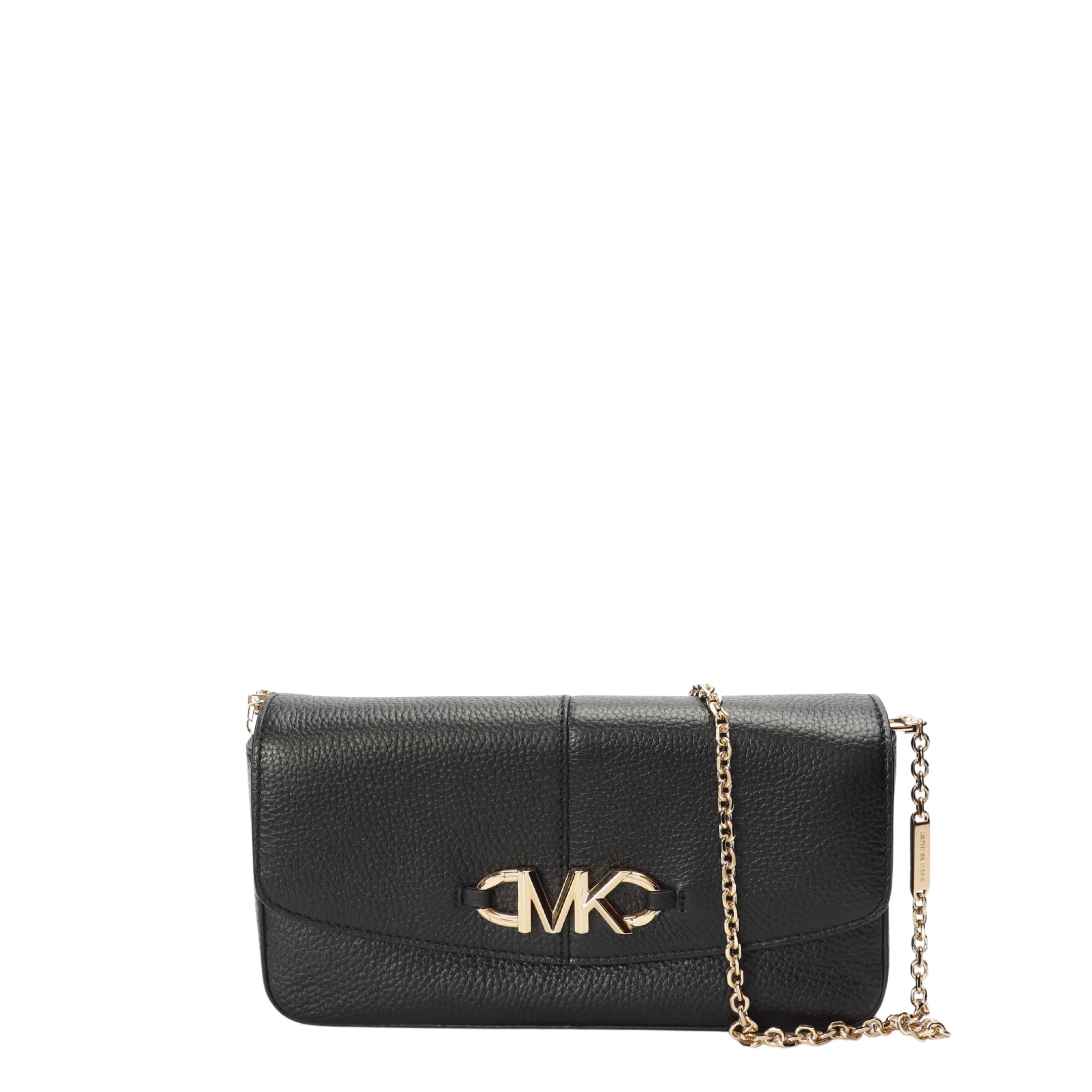 Michael Kors Izzy Black Chain Clutch