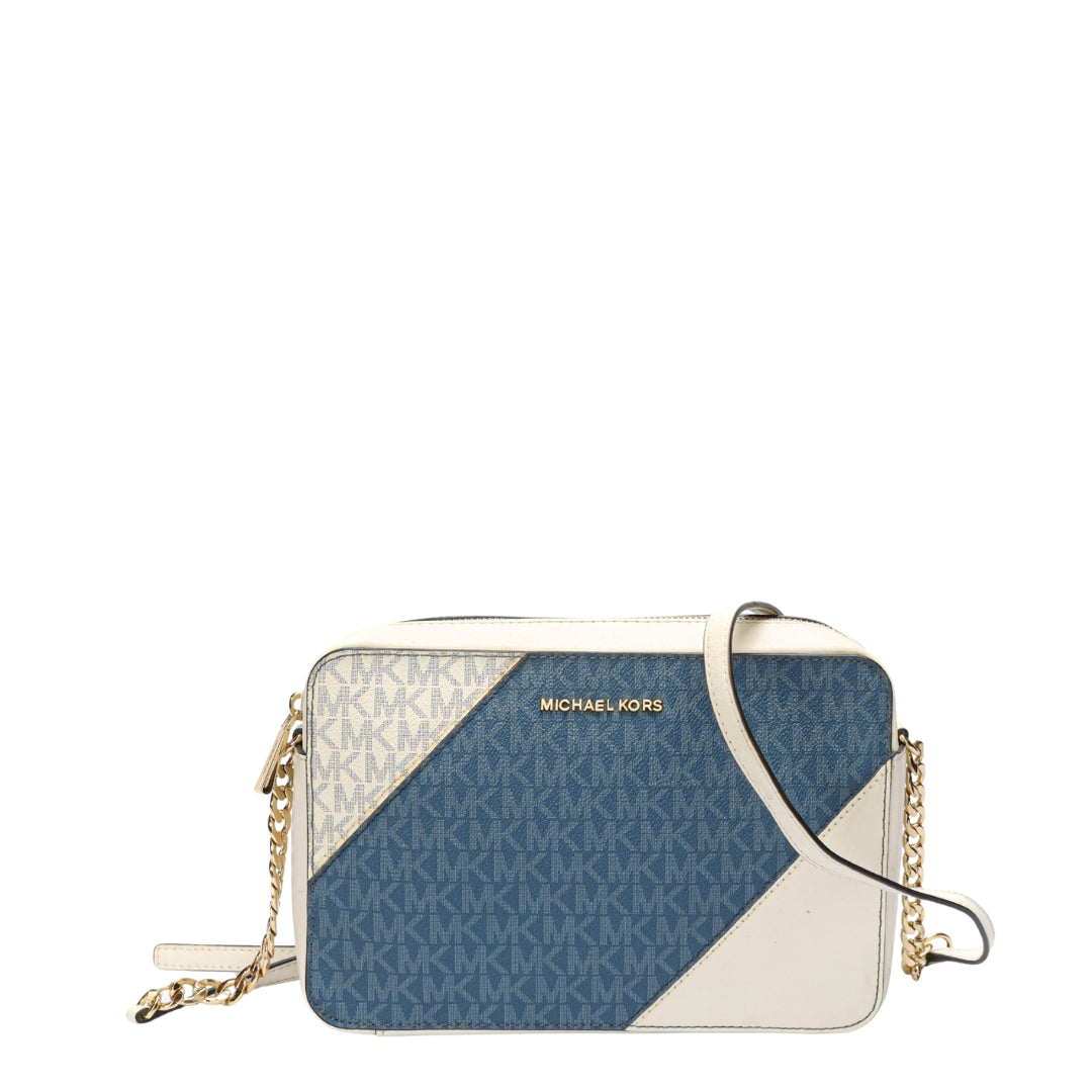 Michael Kors Tri-Color Logo Crossbody Bag