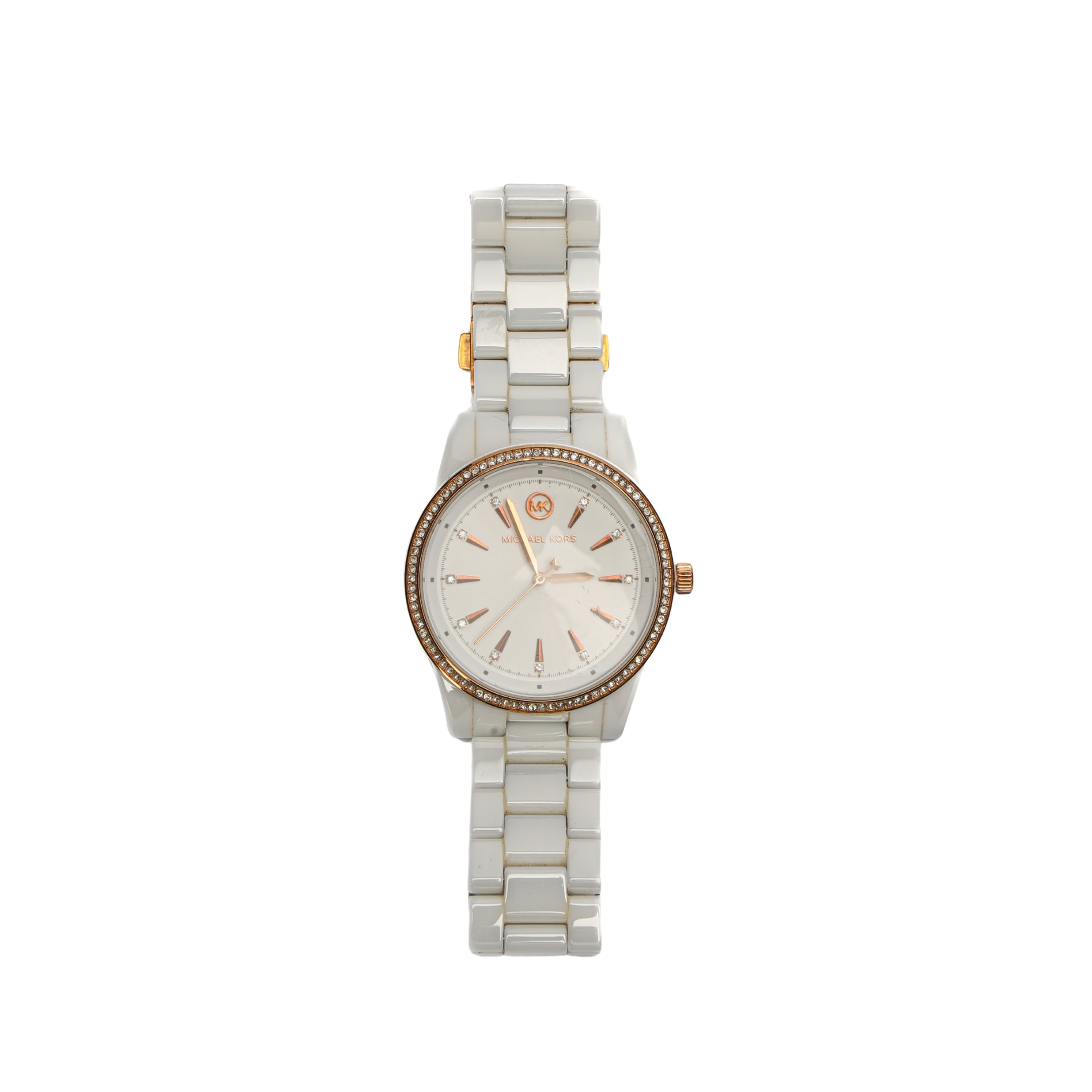 Michael Kors Ritz White Analogue Watch