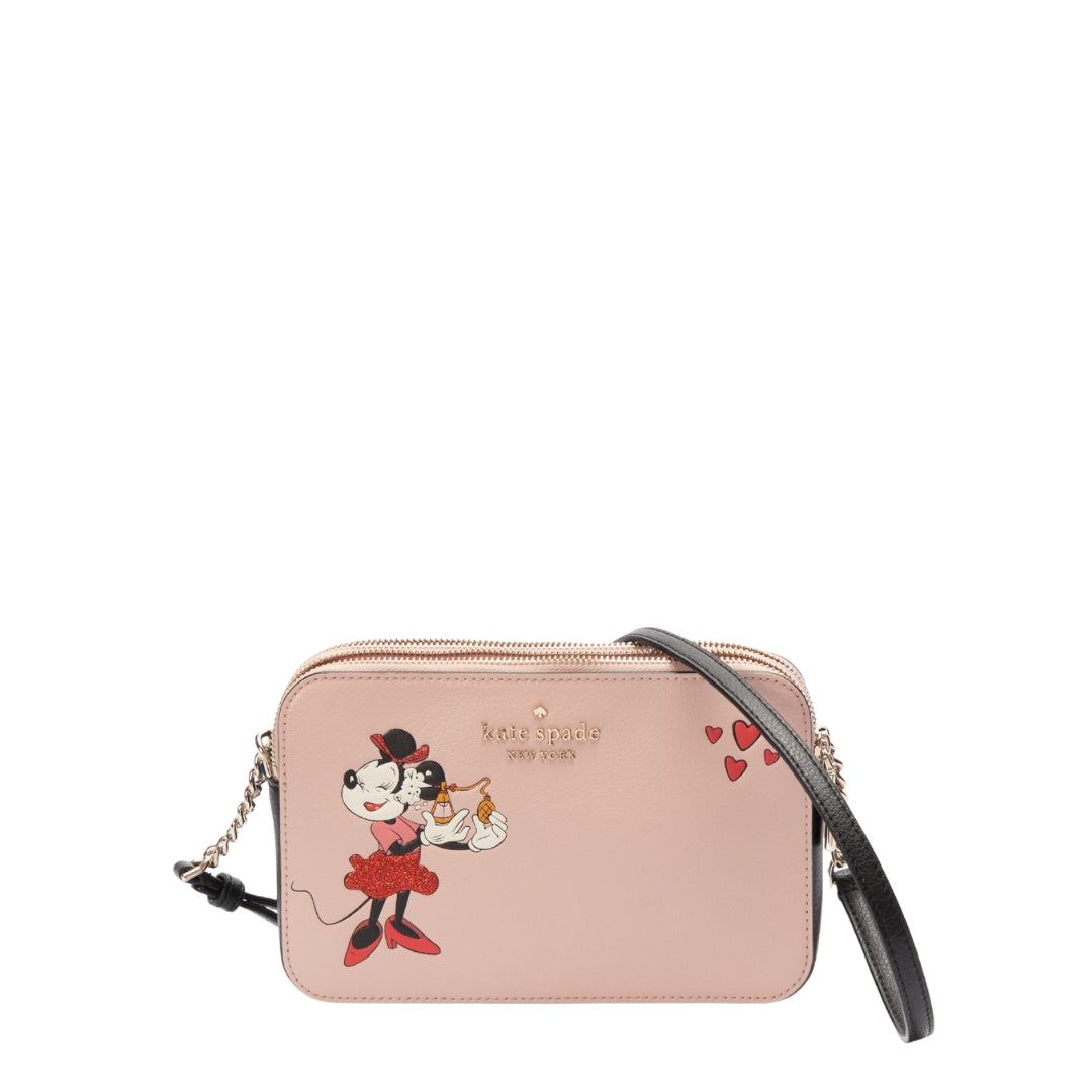 Kate Spade Minnie Mouse Double Zip Crossbody Bag