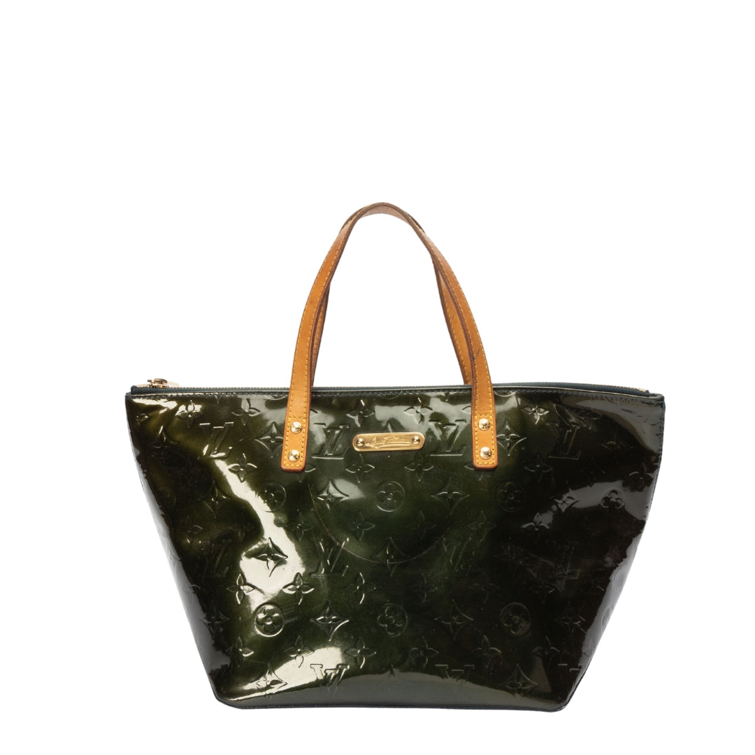 Louis Vuitton Green Nuit Monogram Vernis Bellevue Bag