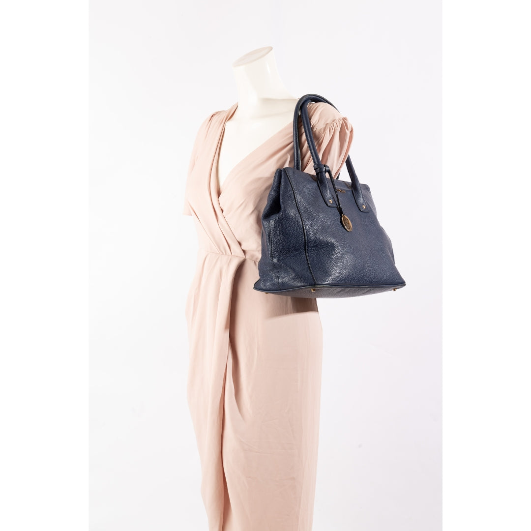 Furla Blue Linda Tote