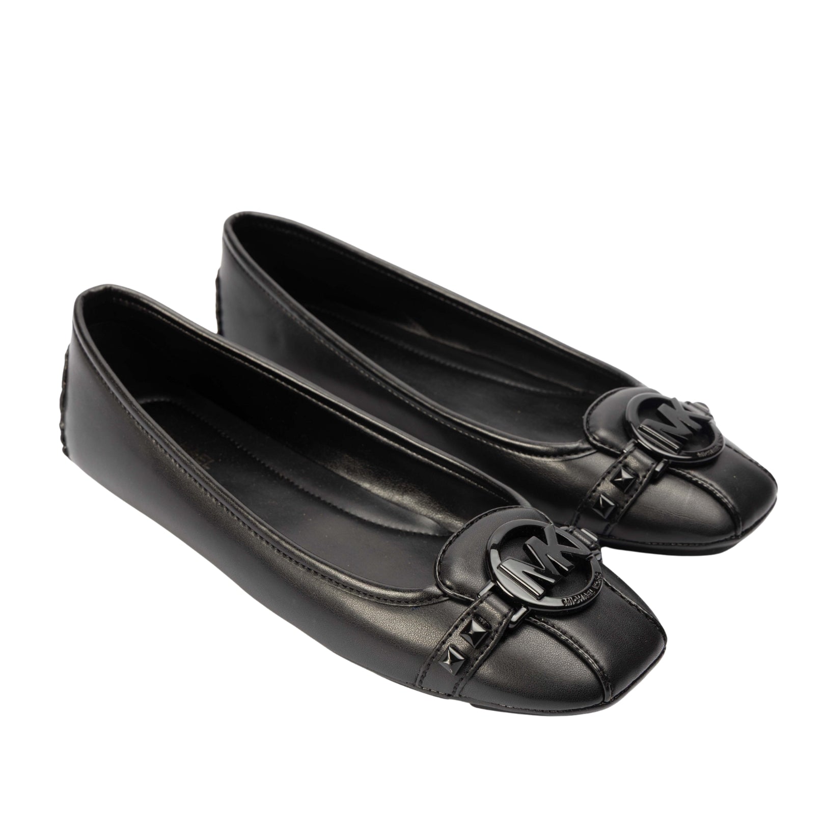 Michael Kors Black Fulton Studded Moccasin