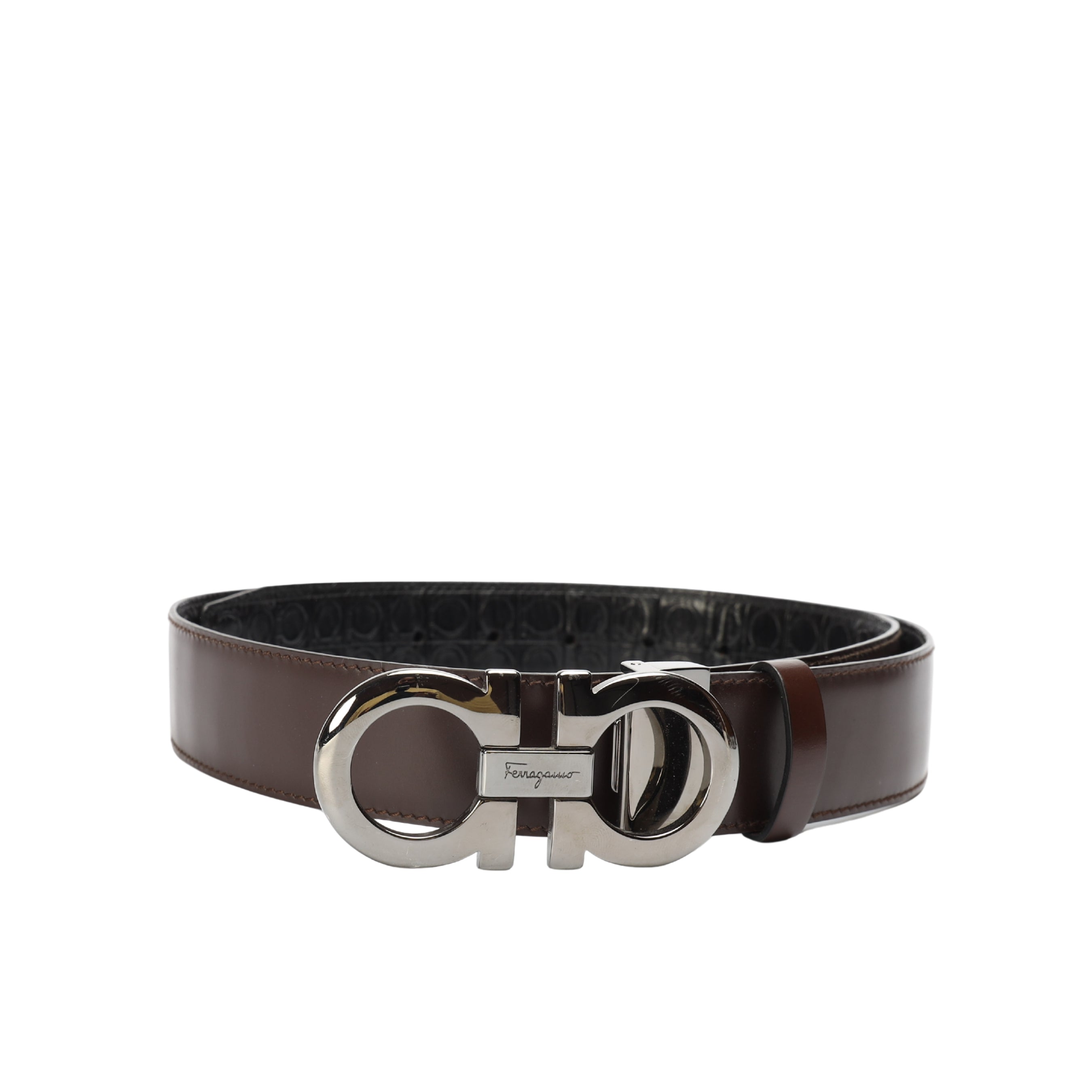 Salvatore Ferragamo Gansini Reversible Belt