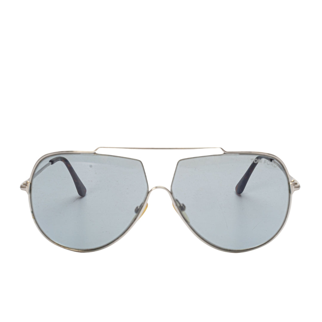 Tom Ford Iconic Blue Aviator Men's Sunglasses