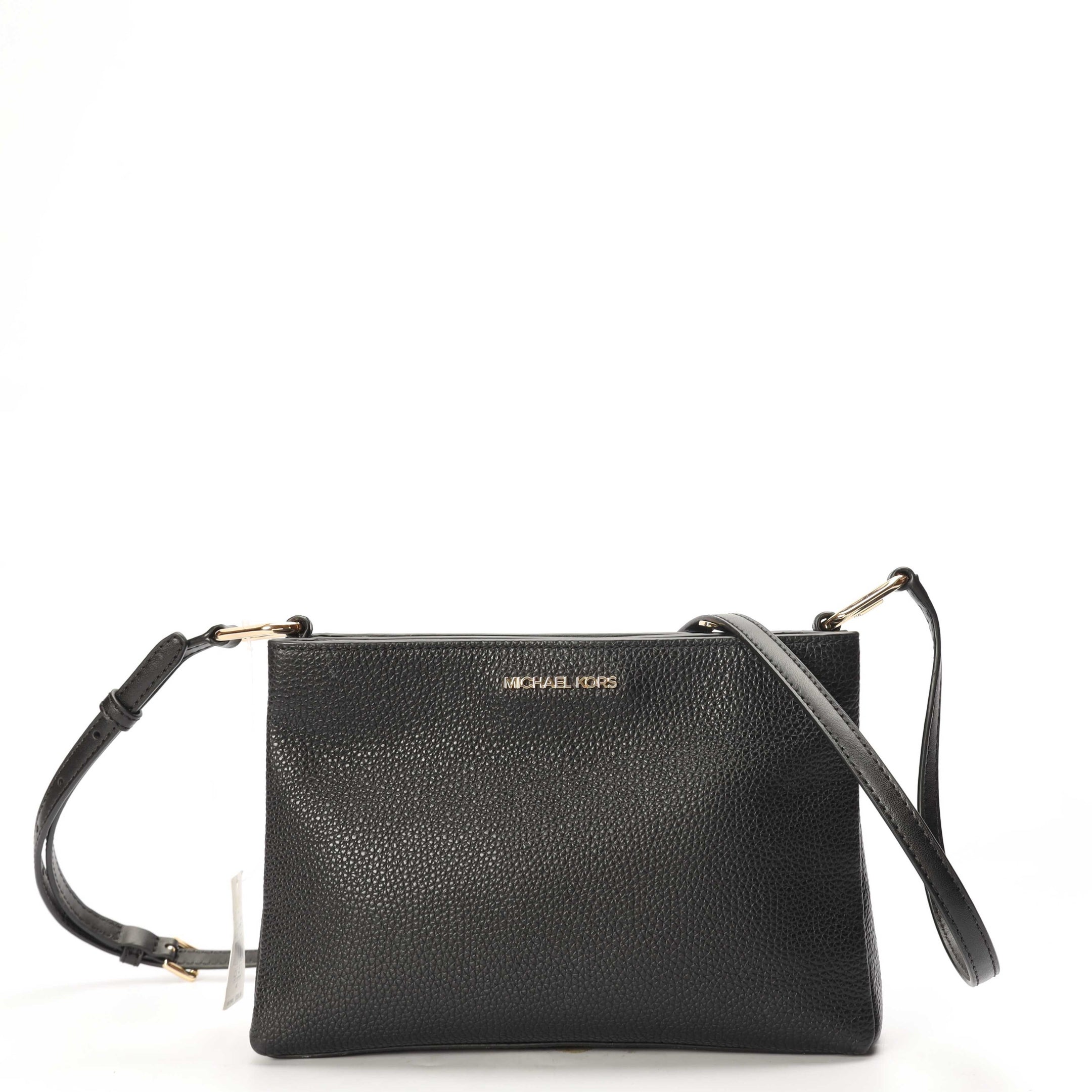 Michael Kors Black Trisha Cross Body Bag