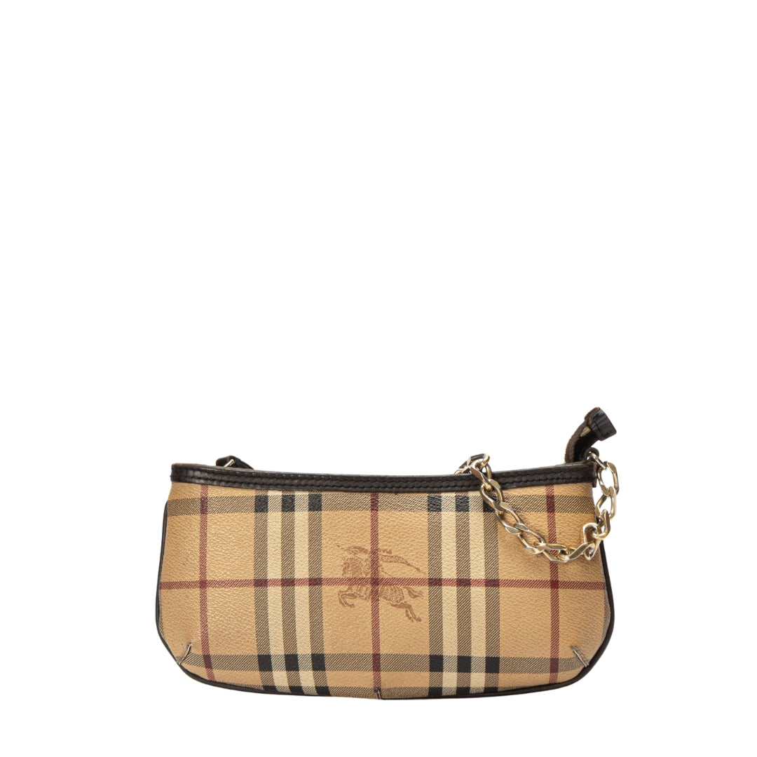 Burberry Haymarket Check Anabel Wristlet
