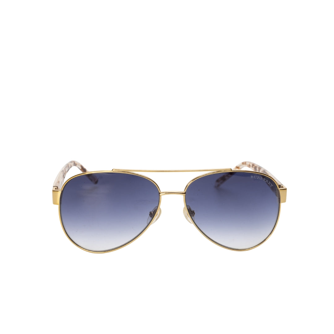 Burberry Blue Aviator Sunglasses for Women