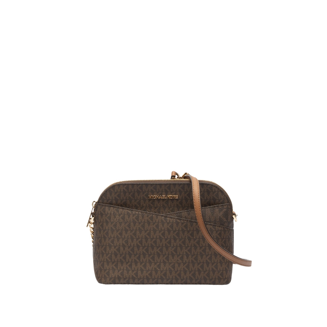Michael Kors MK Jet Set Travel Dome Crossbody Bag