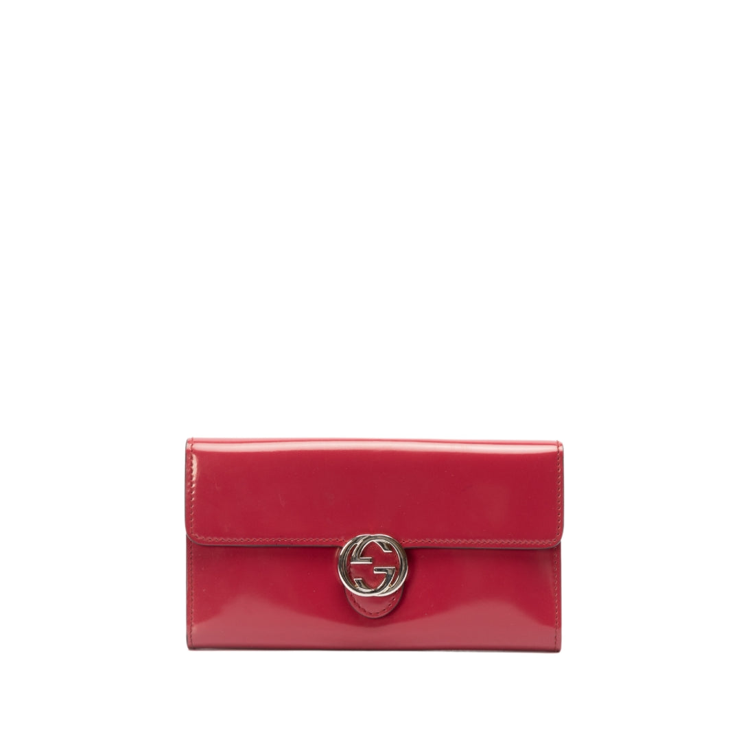 Gucci Interlocking G Flap Wallet