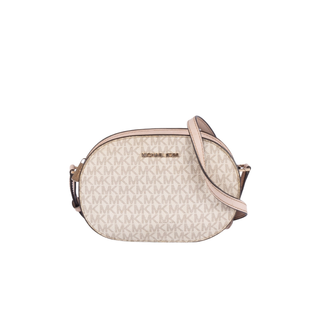 Michael Kors Jet Set Travel Medium Logo Crossbody Bag