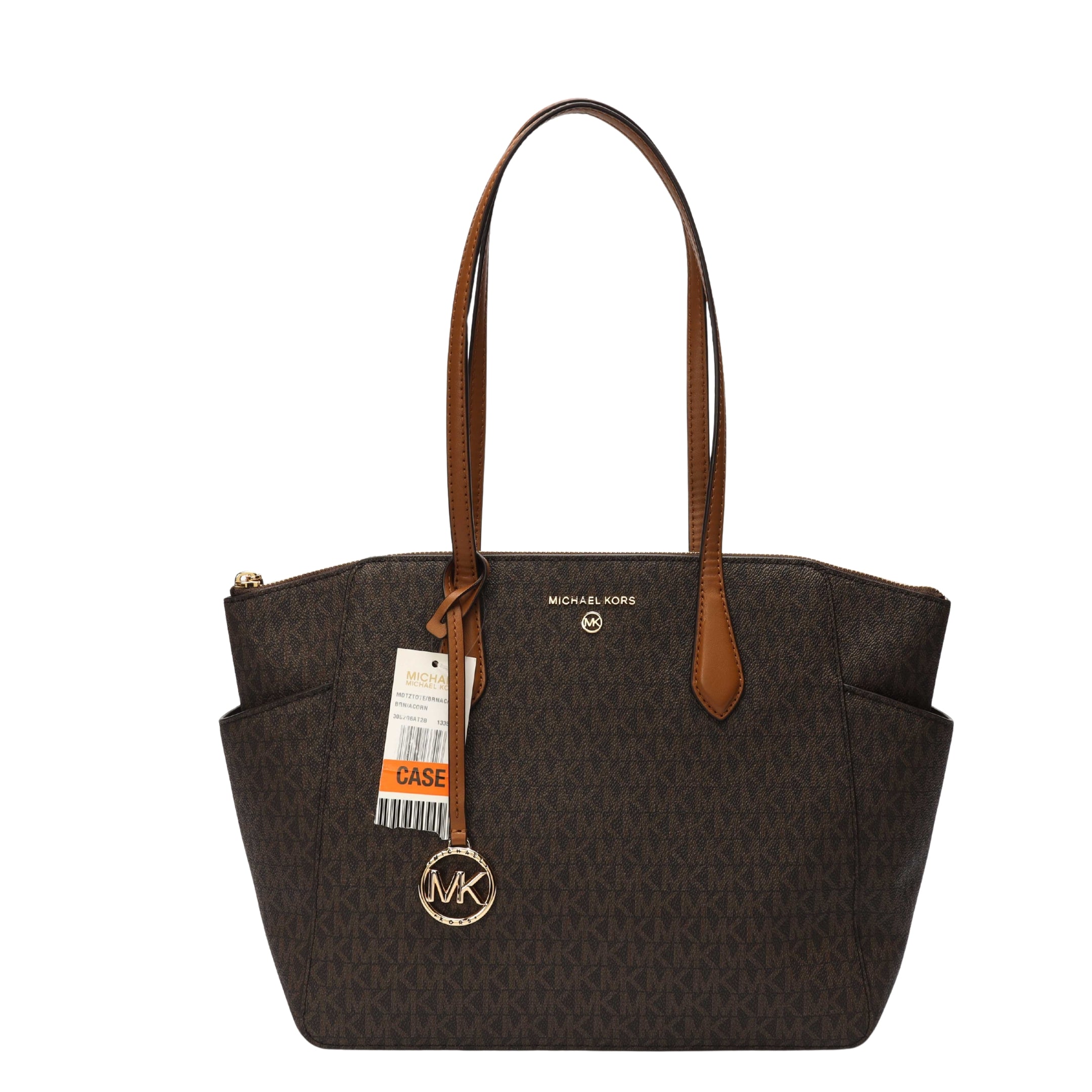 Michael Kors Marilyn Brown Acorn Logo Tote
