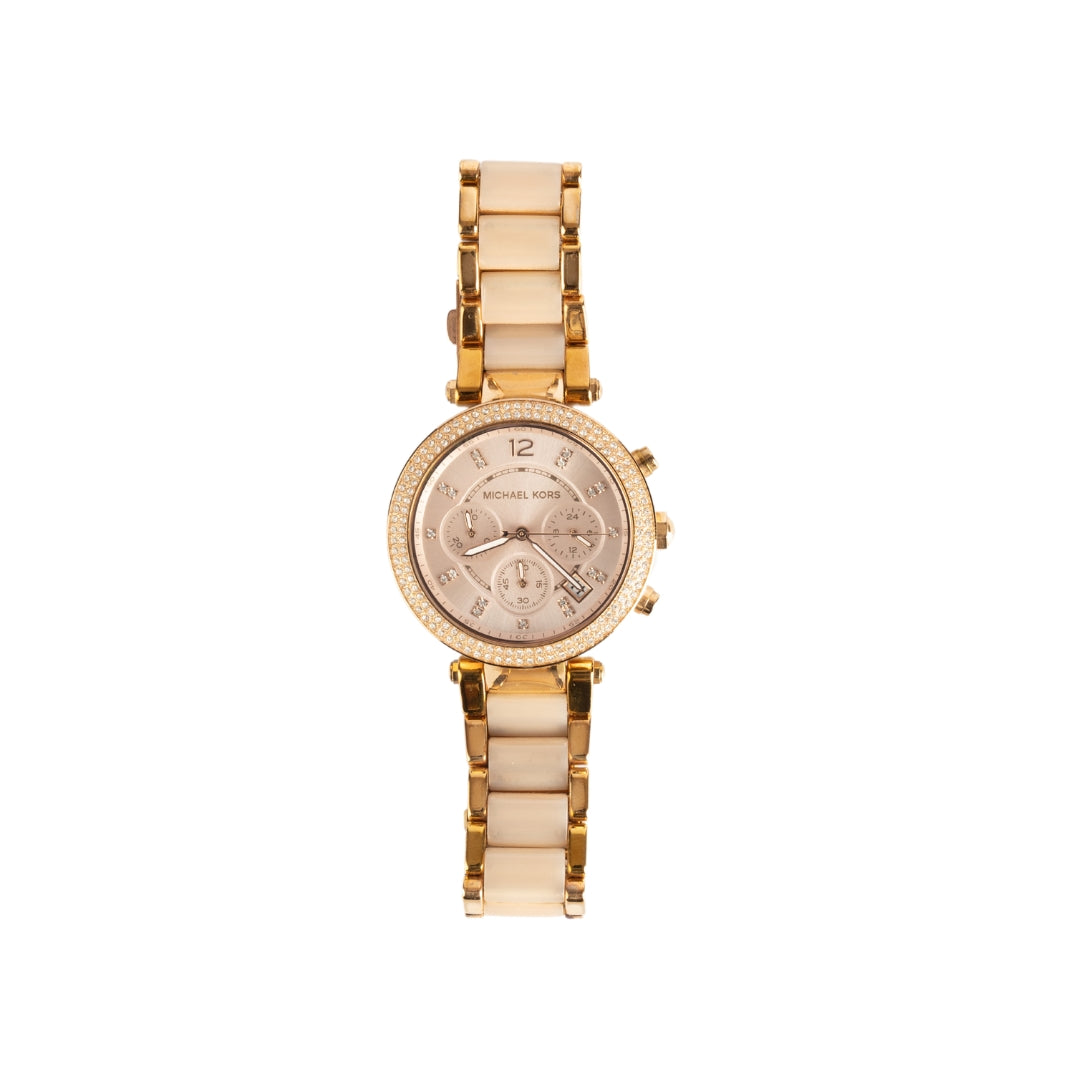 Michael Kors Parker Rose Gold-Tone Watch