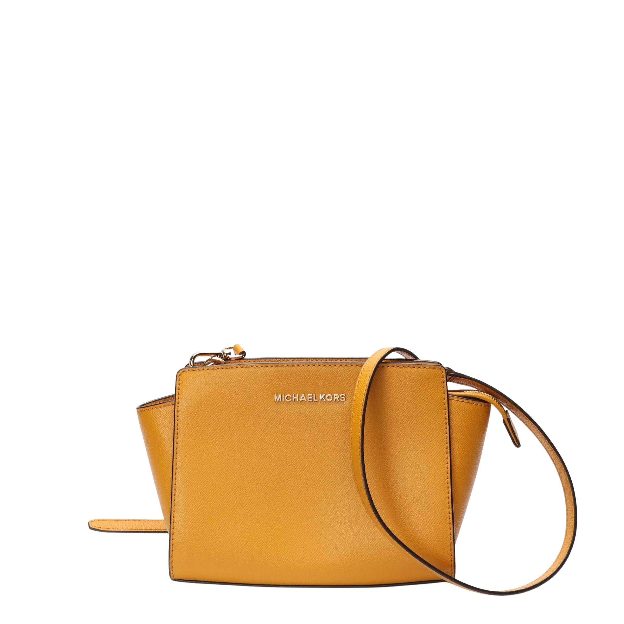 Michael Kors Selma Yellow Messenger Bag