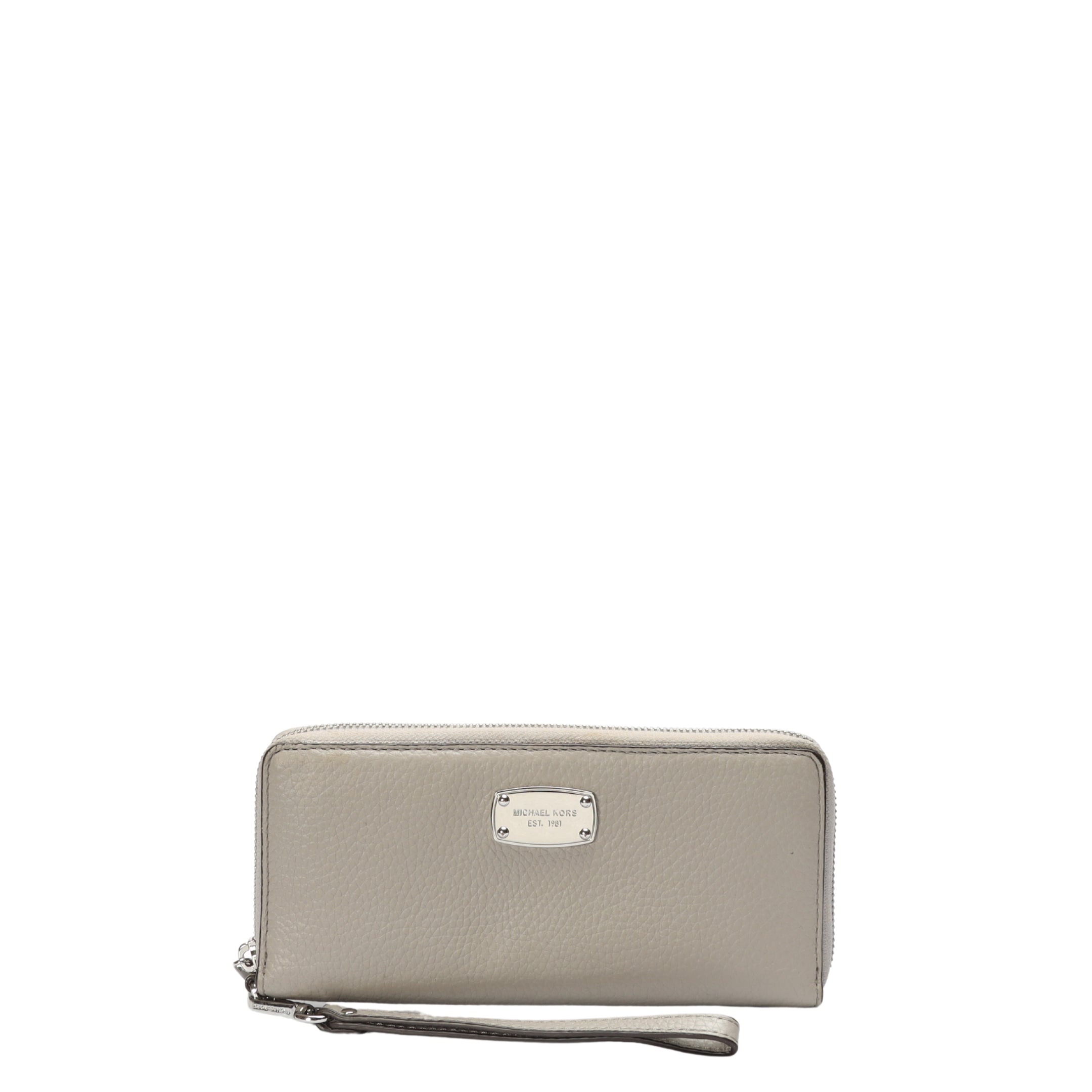 Michael Kors Grey Fulton Zippy Wallet