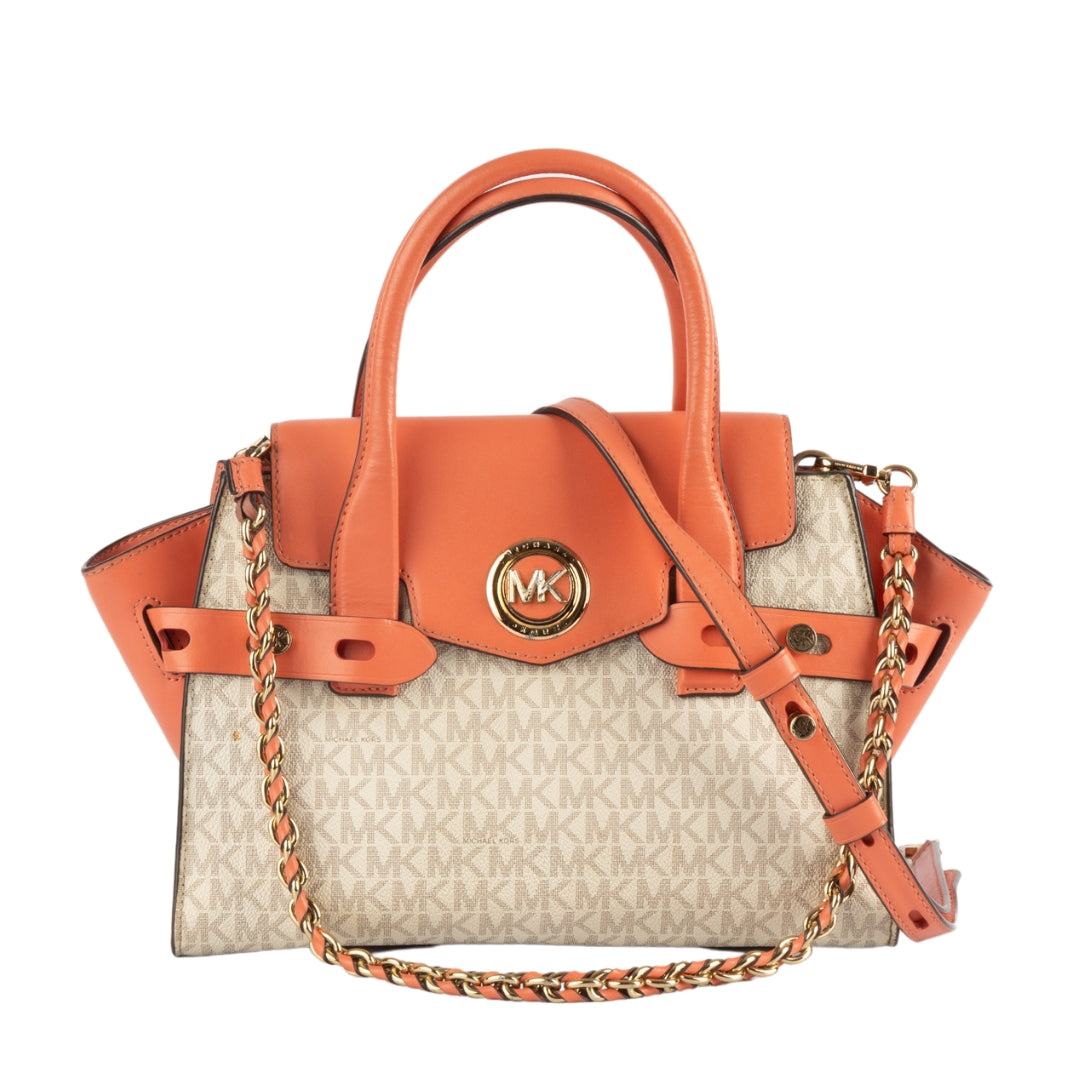 Michael Kors Carmen Printed Satchel