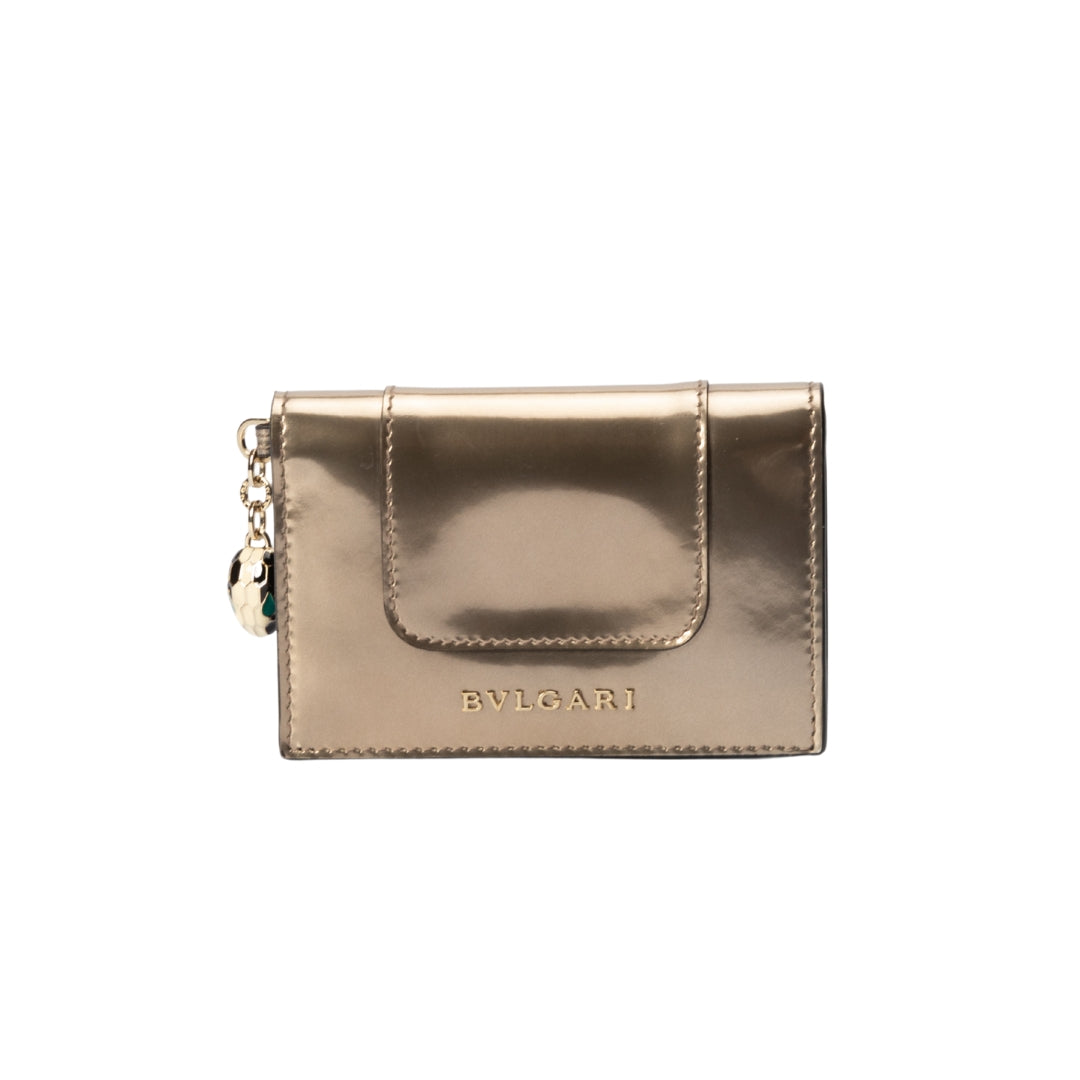 Bvlgari Serpenti Forever Folded Card Holder