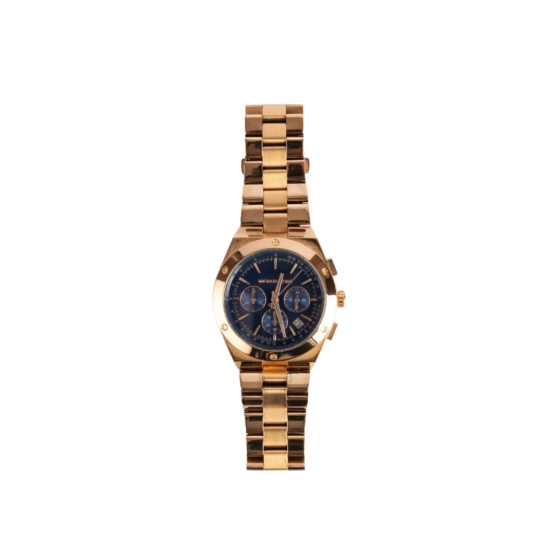 Michael Kors Reagan Chronograph Blue Dial Watch