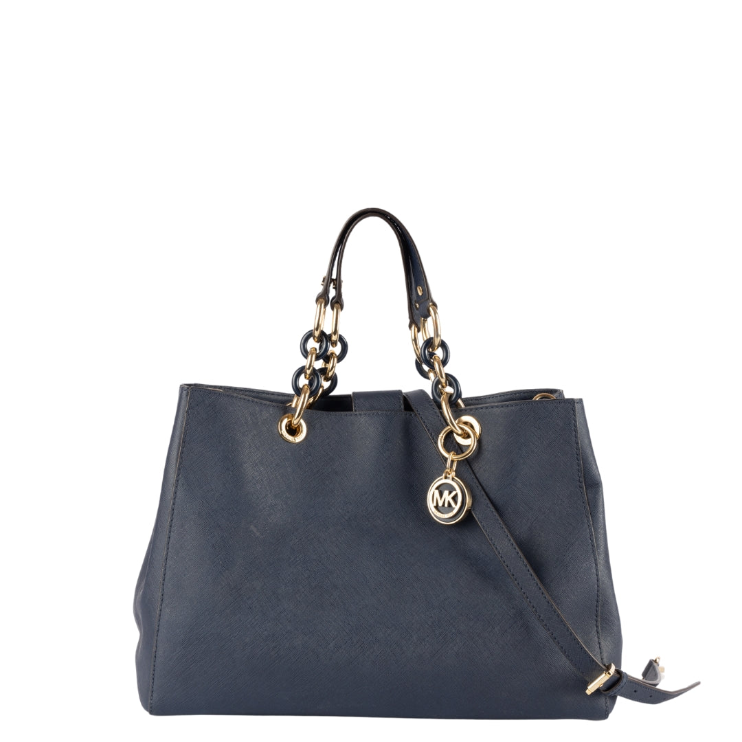 Michael Kors Saffiano Leather Medium Cynthia Tote