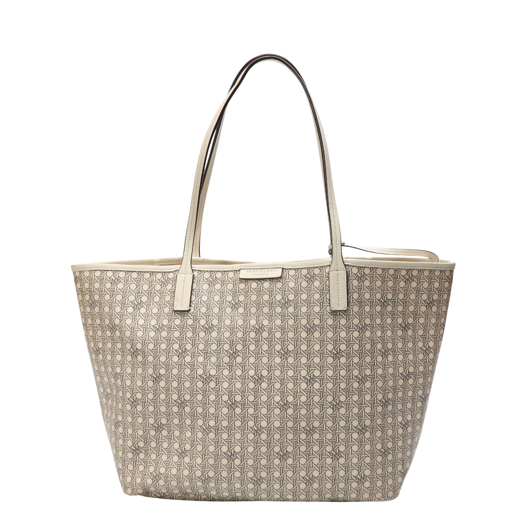 Tory Burch Ivory Ever Ready Tote